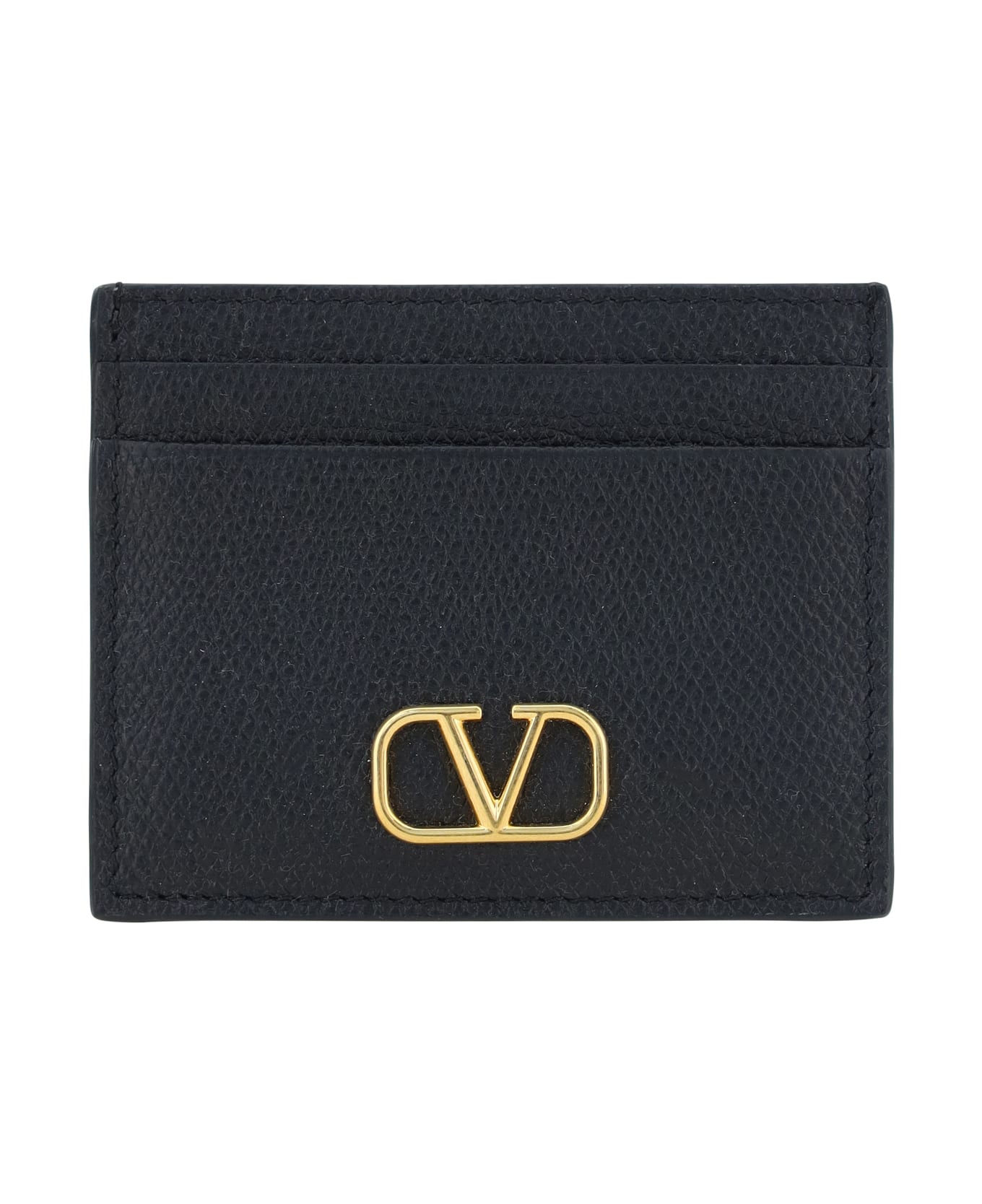 Valentino Garavani Vlogo Card Holder - Black