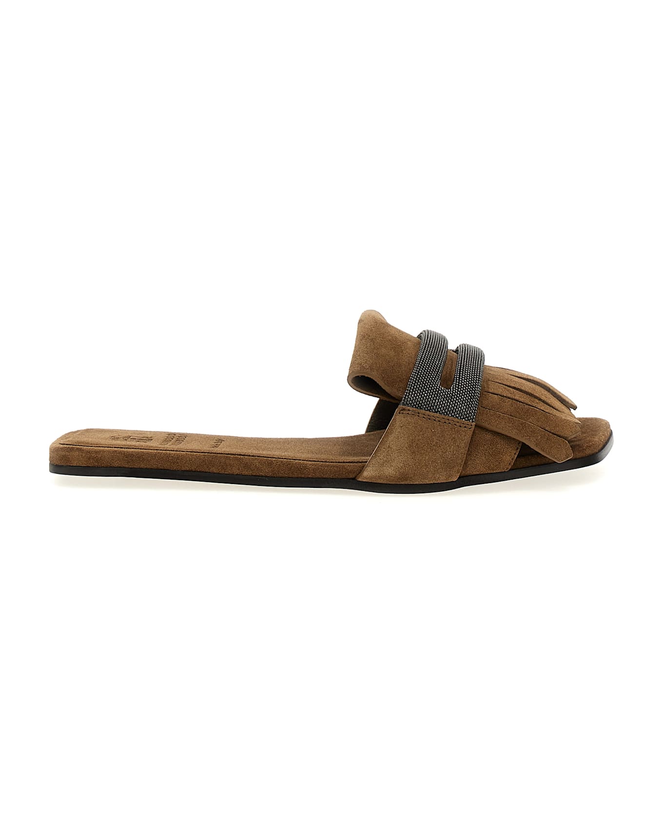 Brunello Cucinelli 'monile' Sandals - Beige
