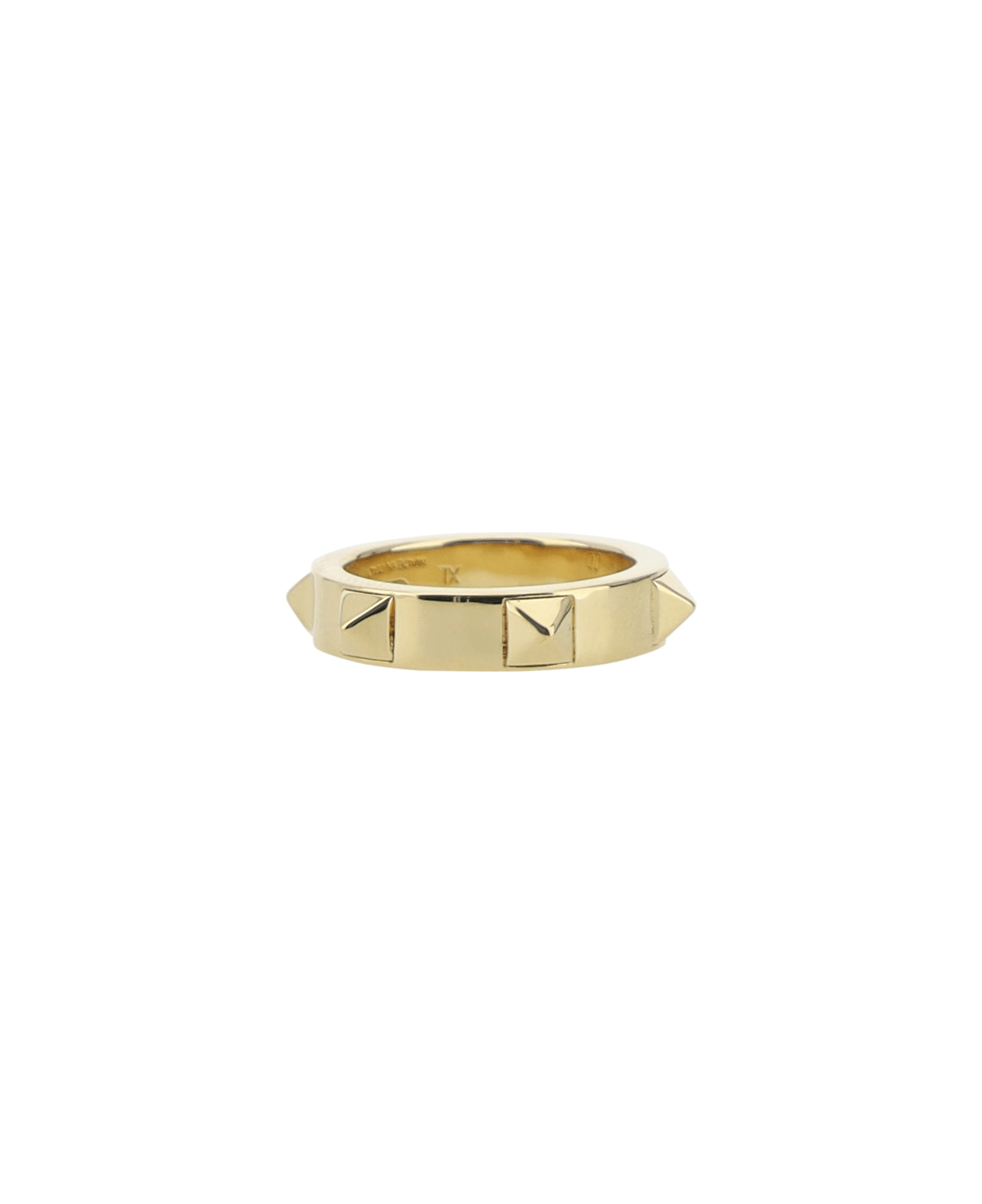 Valentino Garavani Rockstud Ring - Oro 18