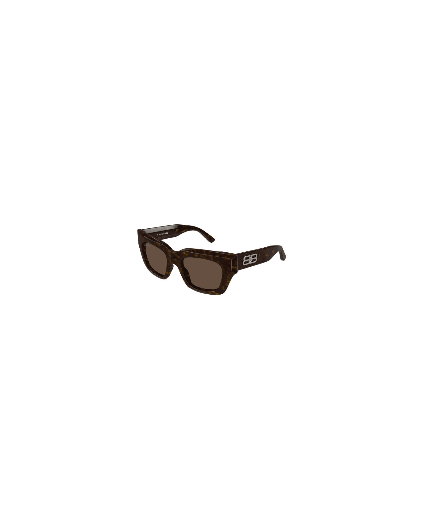 Balenciaga Eyewear BB0234S Sunglasses - Havana Havana Brown