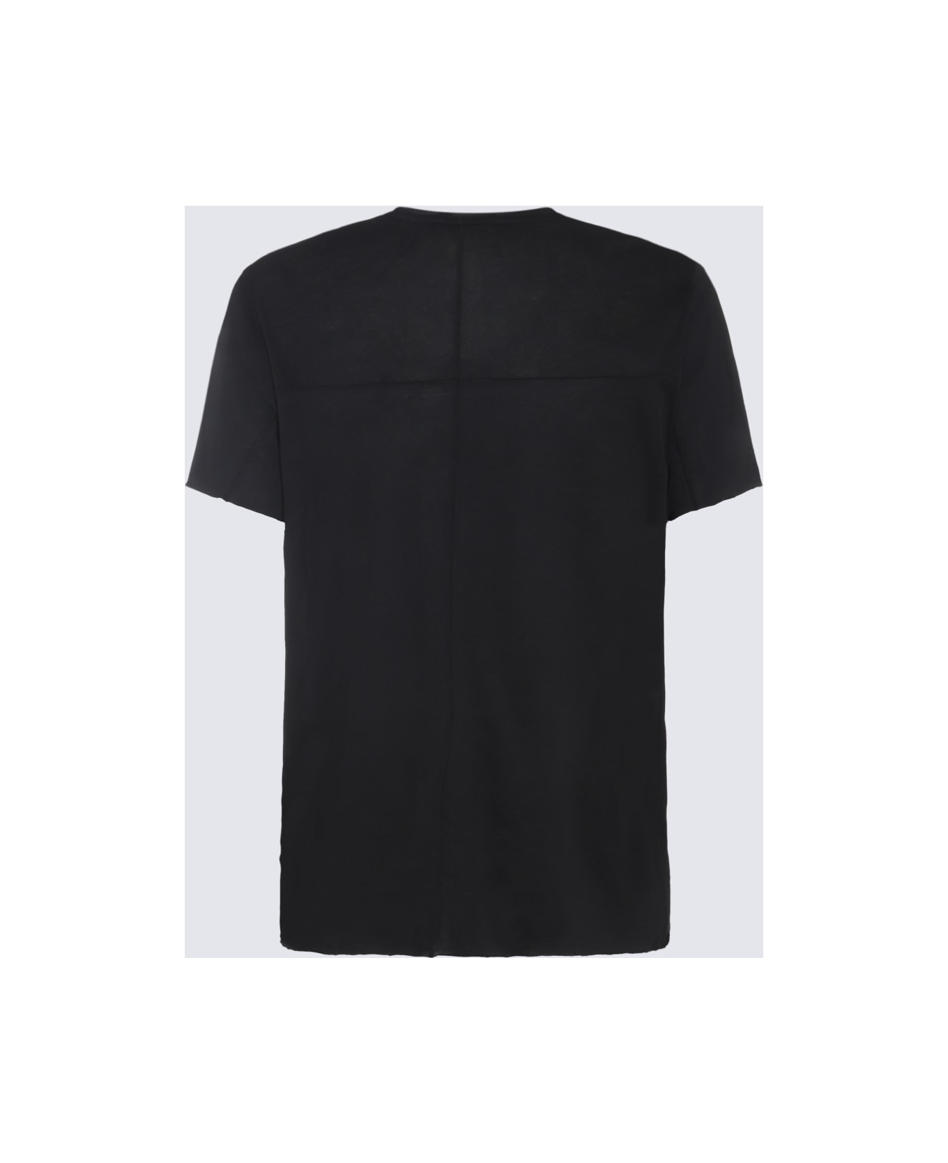 Thom Krom Black Cotton T-shirt - Black シャツ