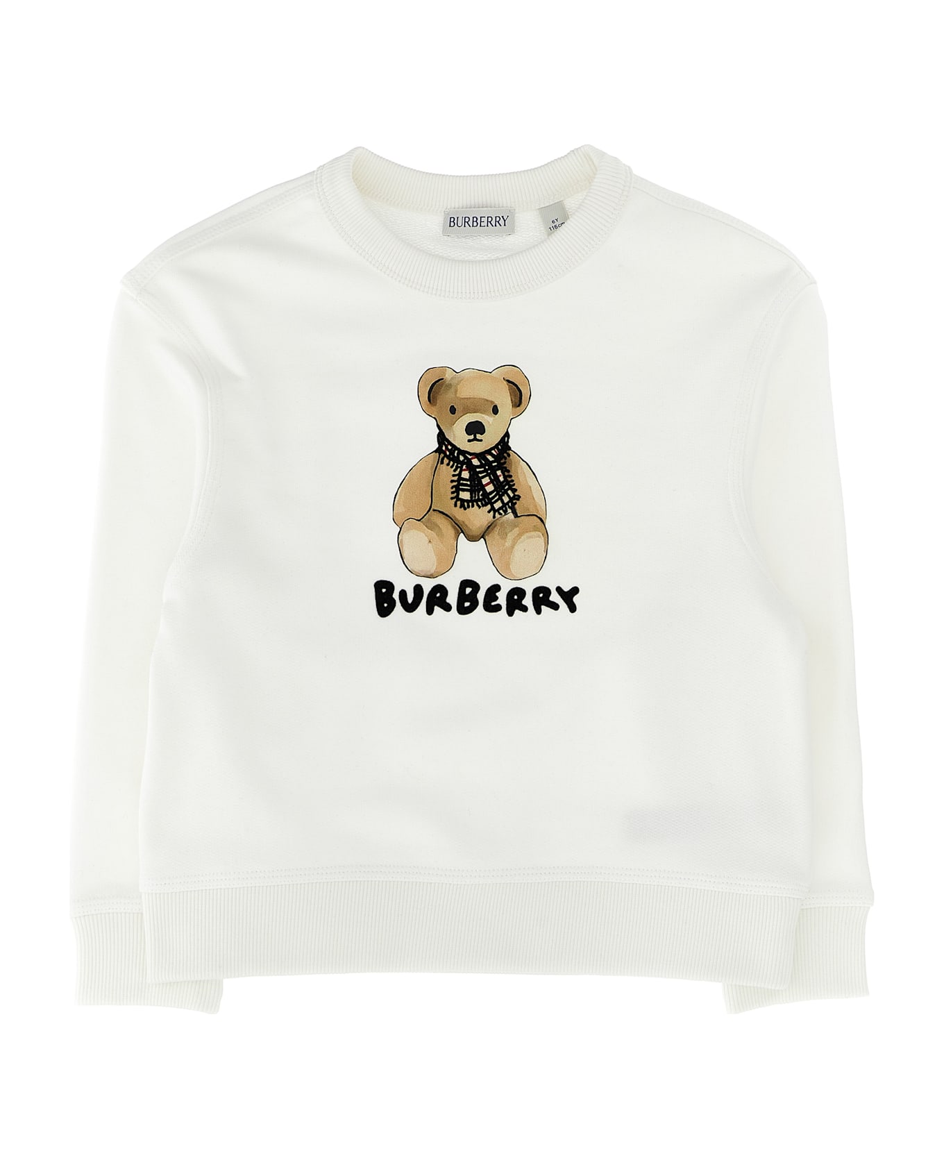 Burberry 
orsetto Thomas
 Sweatshirt - White