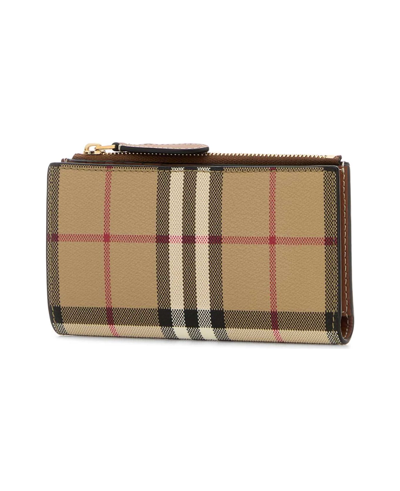Burberry Printed Canvas Wallet - VNTGCHKBRIARBROWN