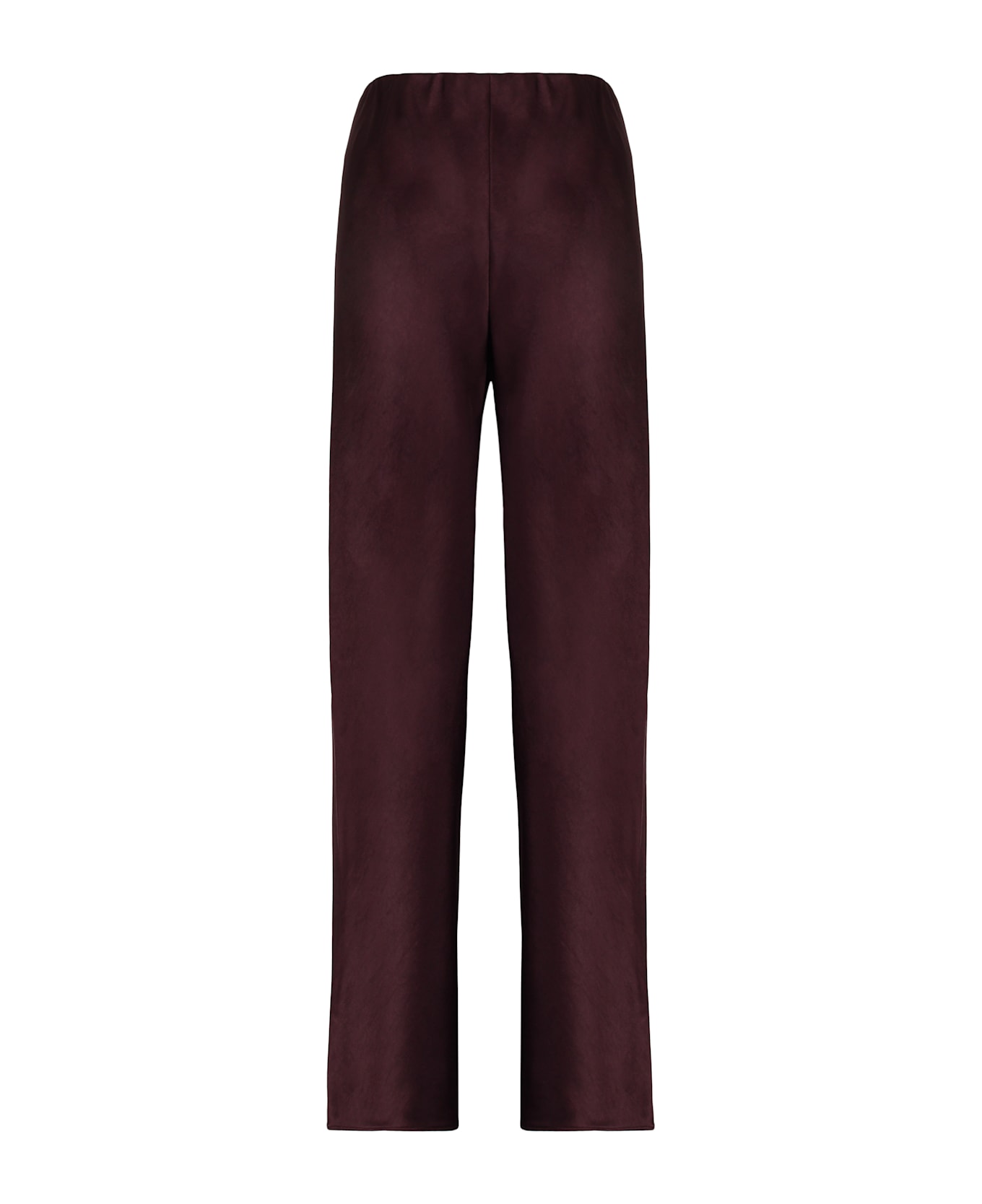 Vince Satin Trousers - Burgundy