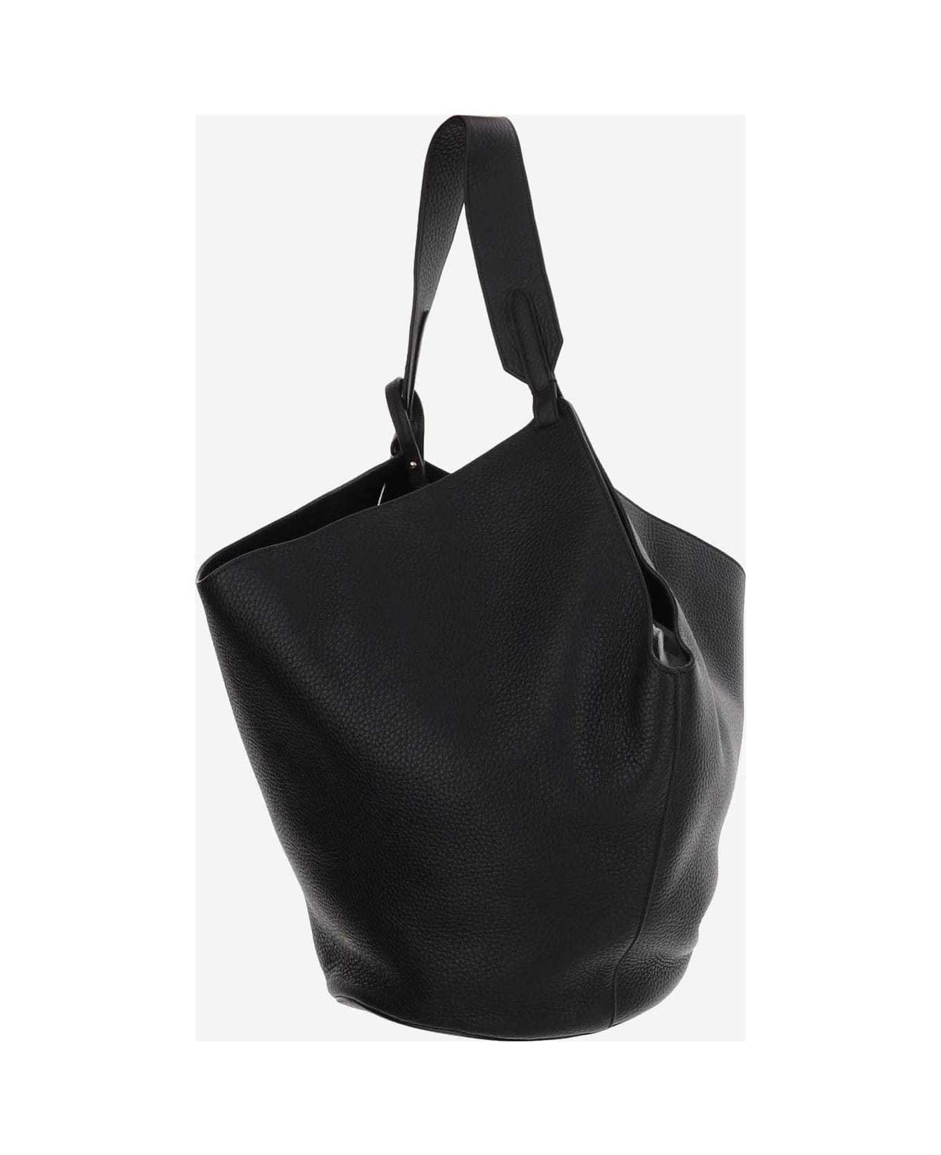 Khaite Lotus Medium Shoulder Bag - Black ショルダーバッグ