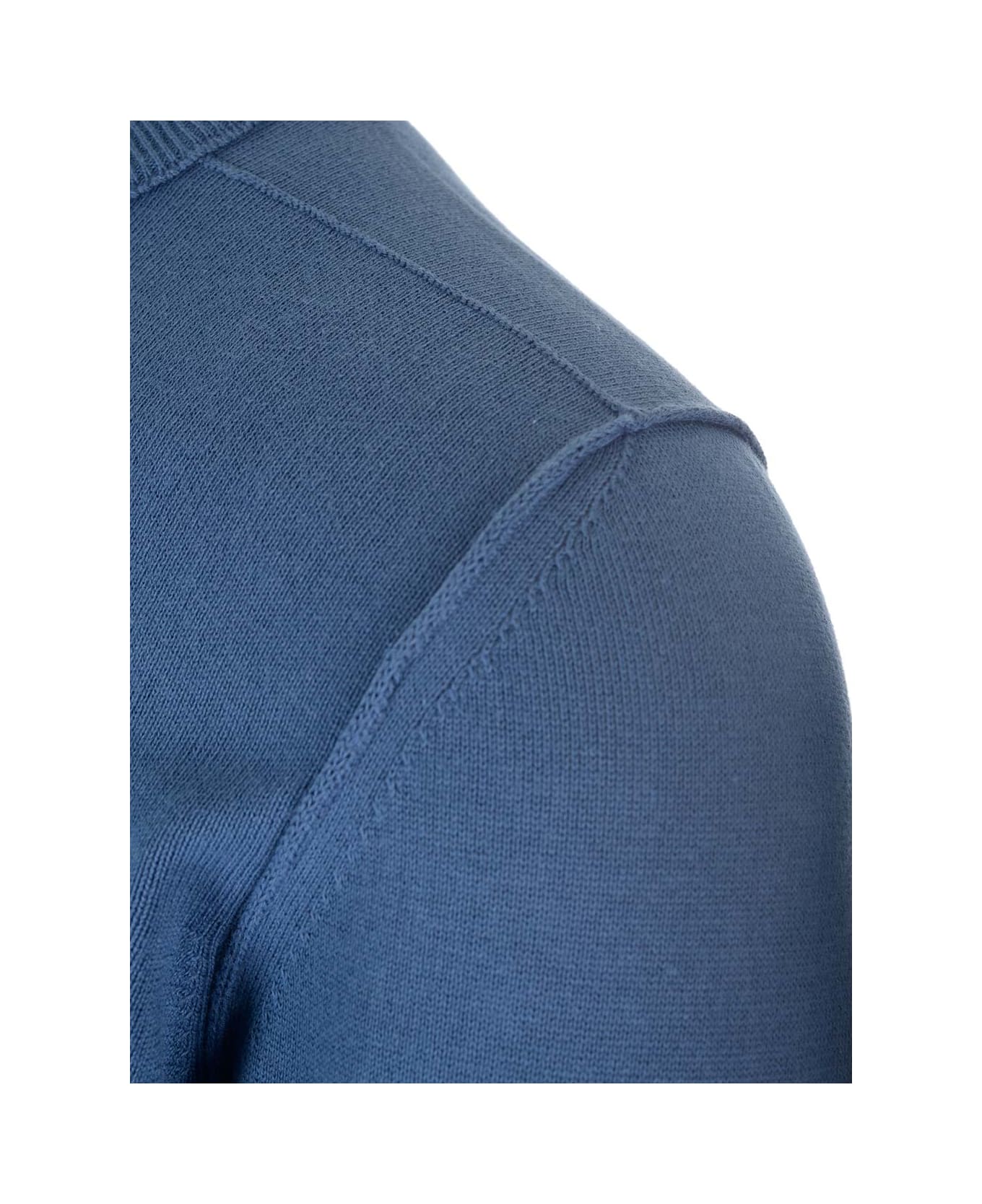 Stone Island Regular Fit Sweater - Blue