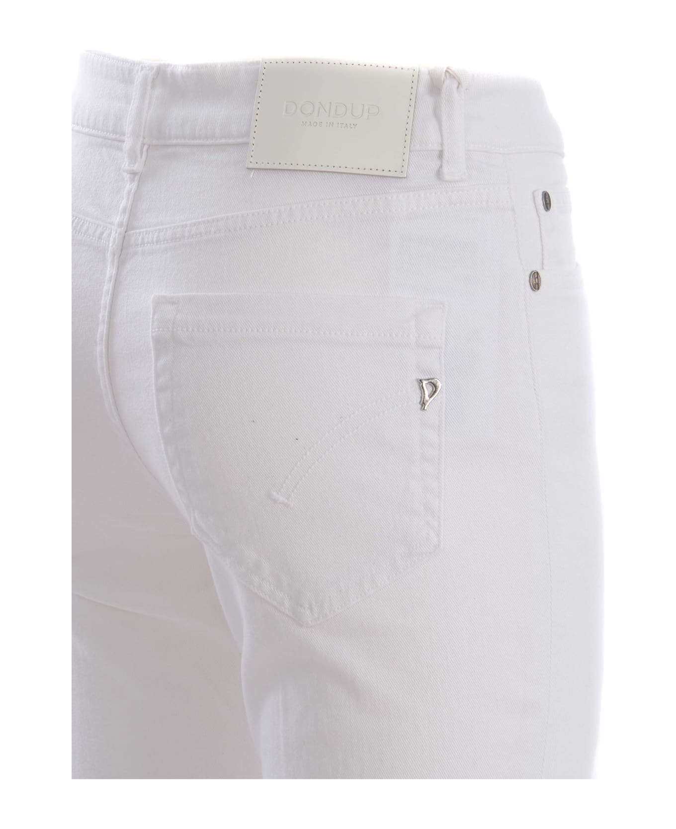 Dondup Jeans Dondup "koons" Made Of Denim - Denim bianco