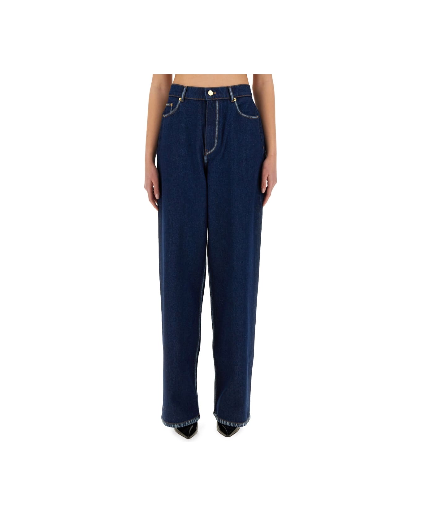 Nina Ricci "boyfriend" Jeans - DENIM