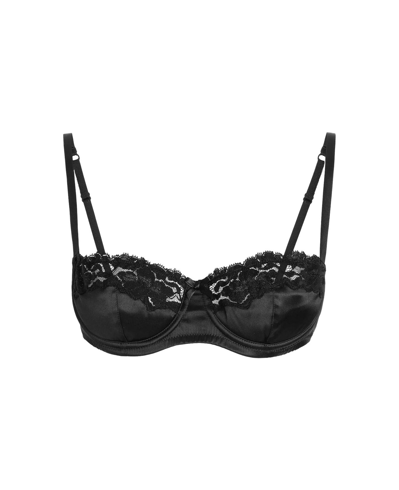 Dolce 
Gabbana Silk Bra - Black