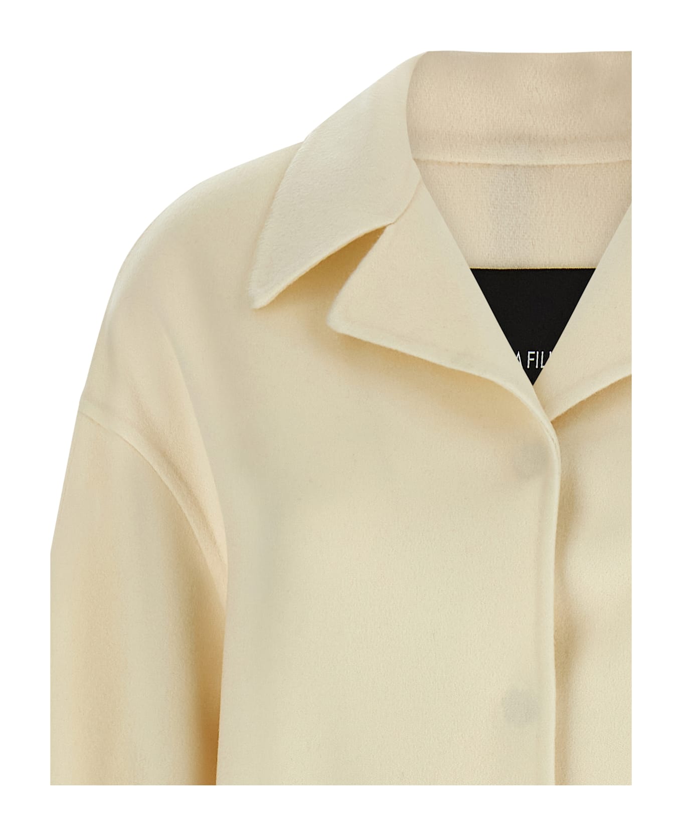Fabiana Filippi Cashmere Coat - White