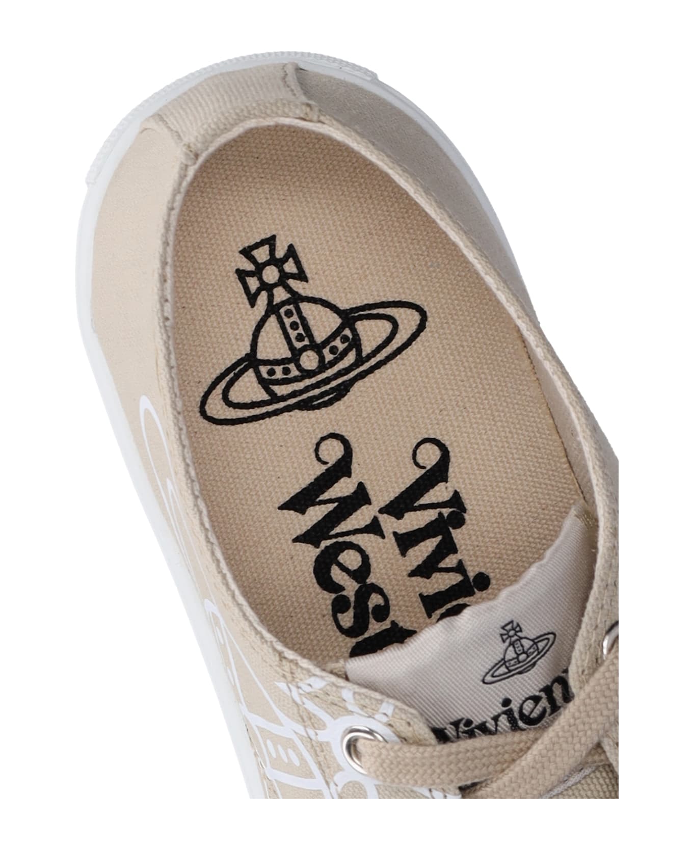Vivienne Westwood 'plimsoll Low Top 2.0' Sneakers - Beige スニーカー