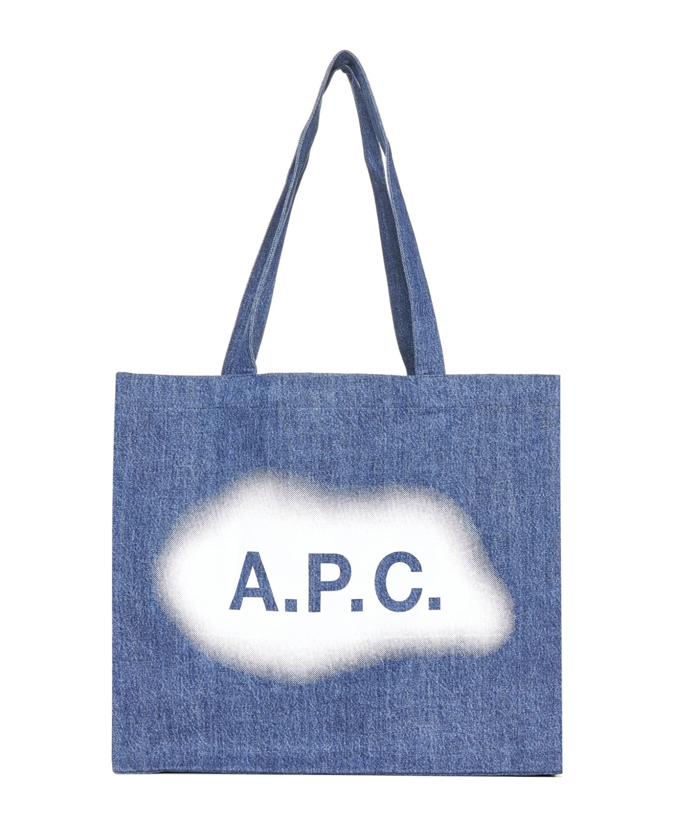 A.P.C. Diane Shopping Bag - Blue トートバッグ