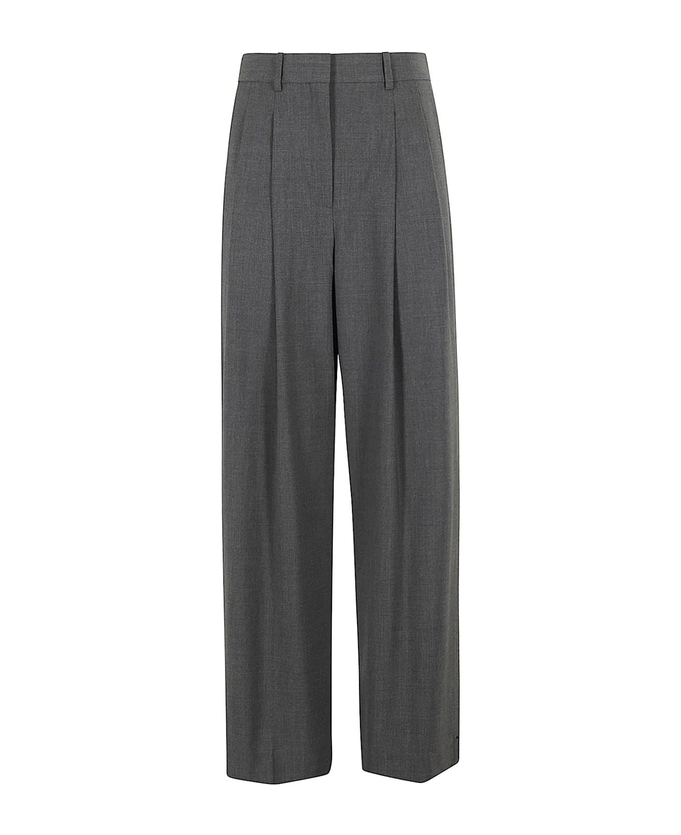 Theory Double Pleat Pants - Grey