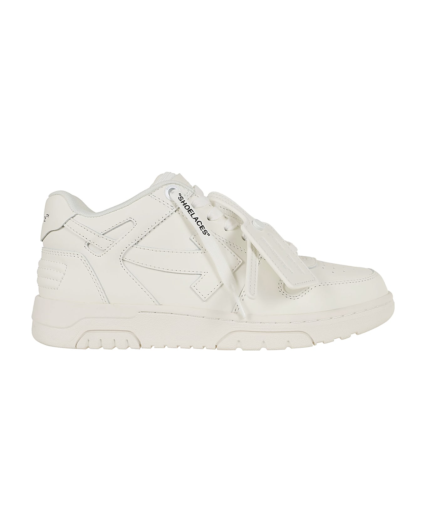 Off-White Out Of Office Calf Leather - White White