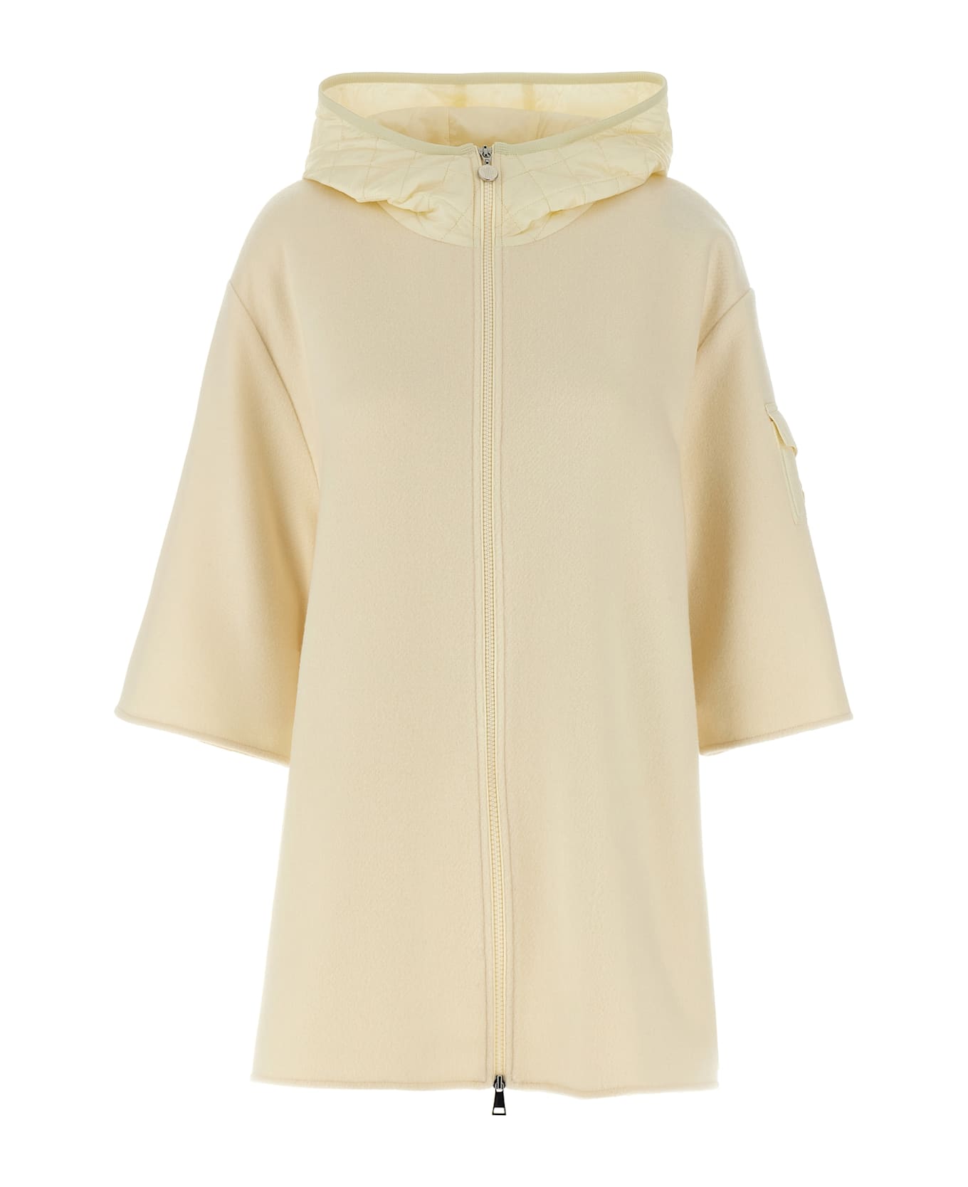 Moncler Two-material Hood - White