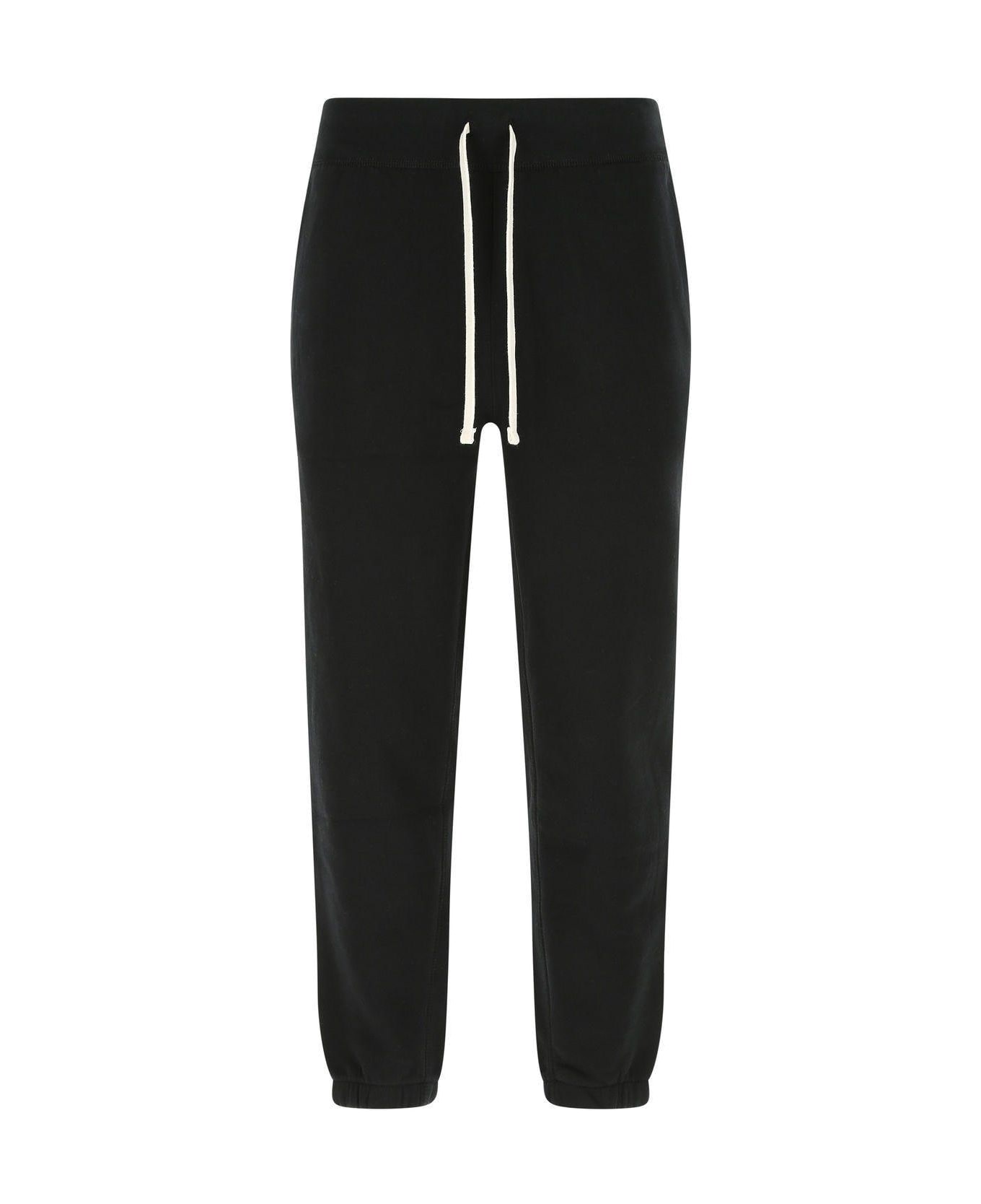 Ralph Lauren Polo Black Cotton Blend Track Pants - Black