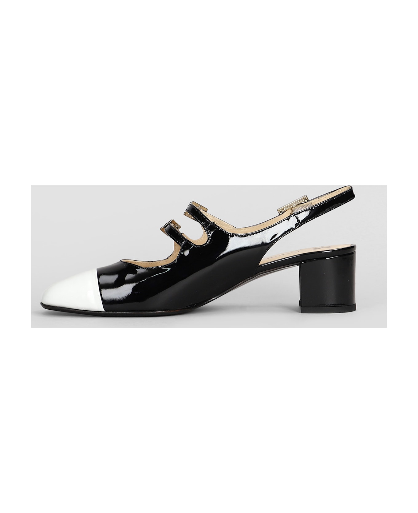 Fabio Rusconi Pumps In Black Patent Leather - black
