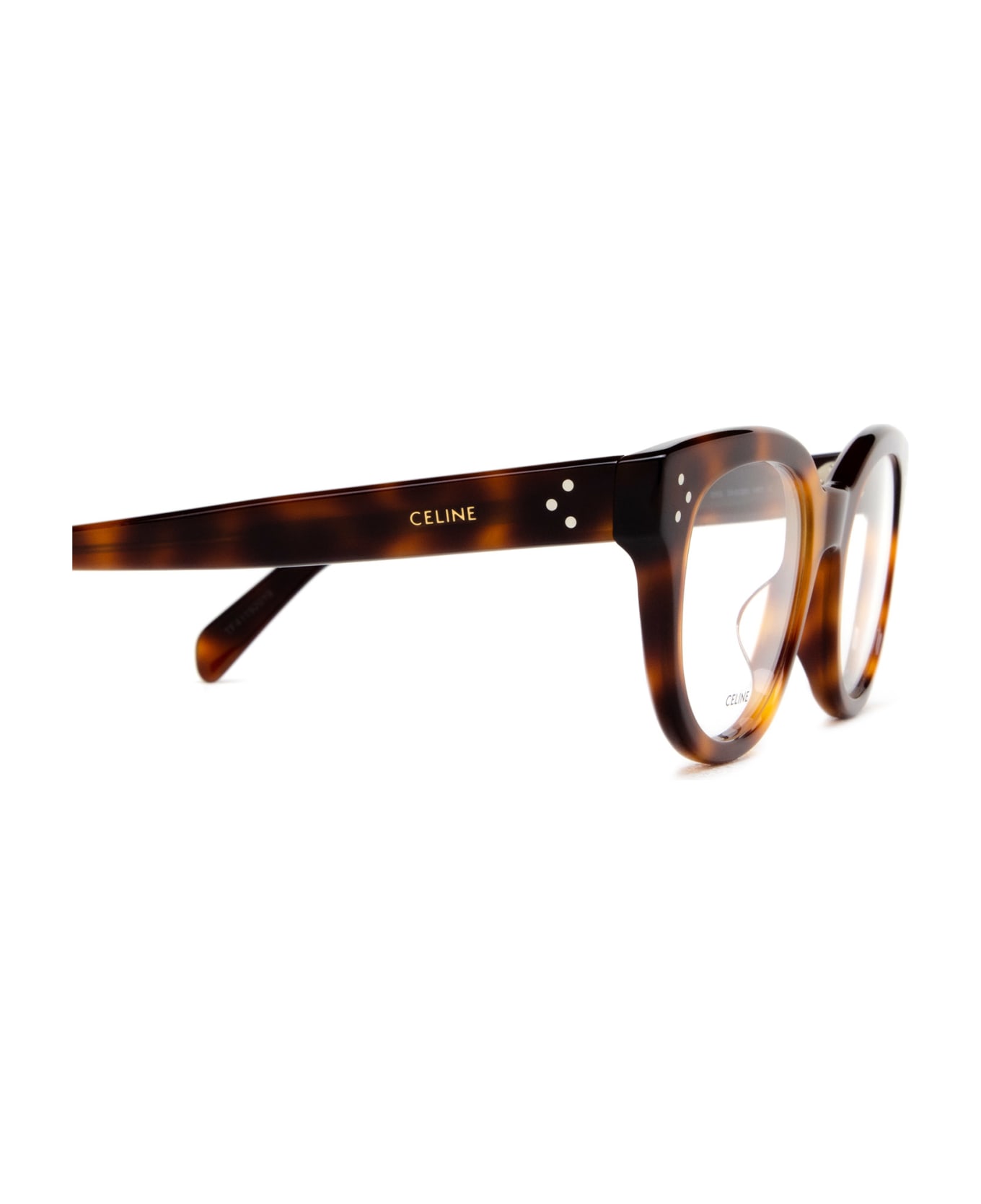 Celine Rounded Frame Glasses - Havana