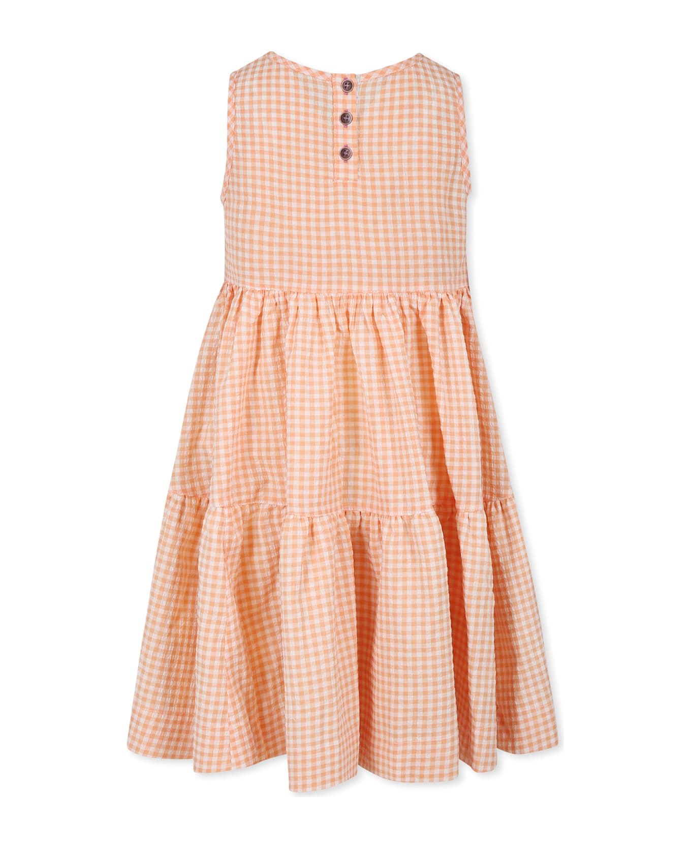 Caffe
 d
Orzo Orange Dress For Girl - Orange