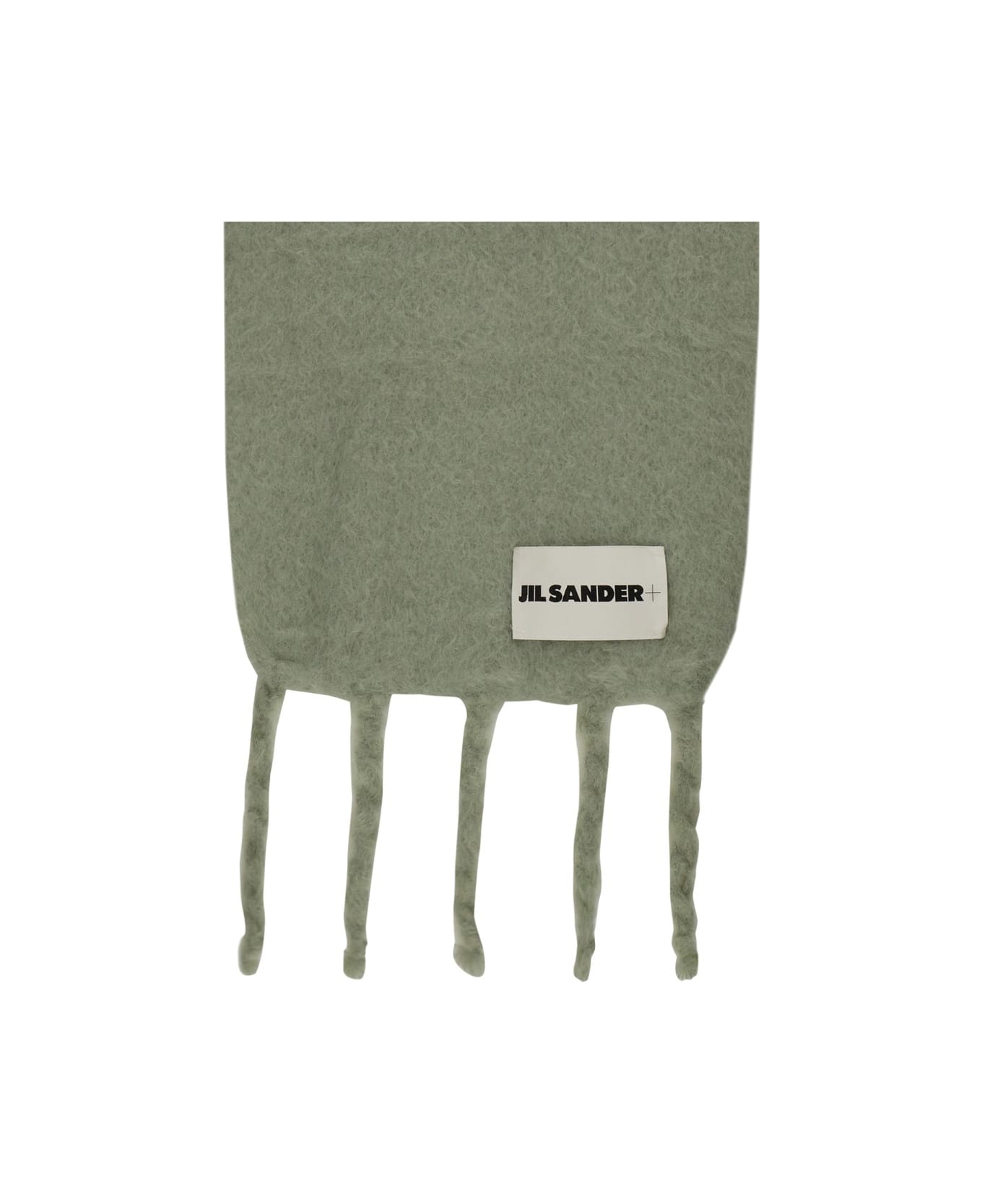 Jil Sander Plain Scarf - PALEGREEN
