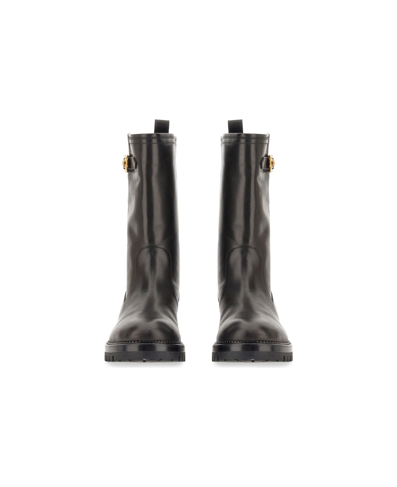 Versace Stivale Safety Pin - BLACK