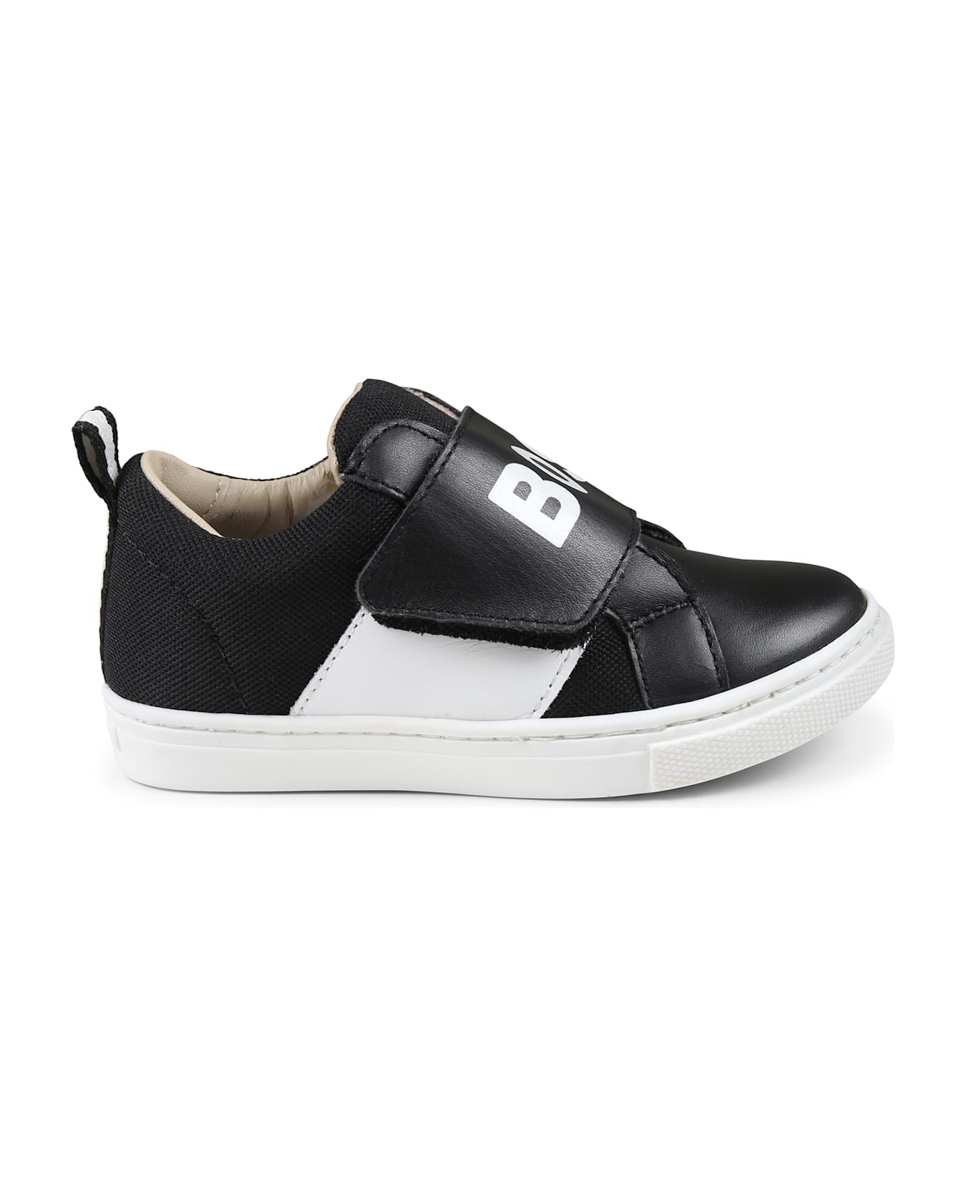 Hugo Boss Black Sneakers For Boy With Logo - Black