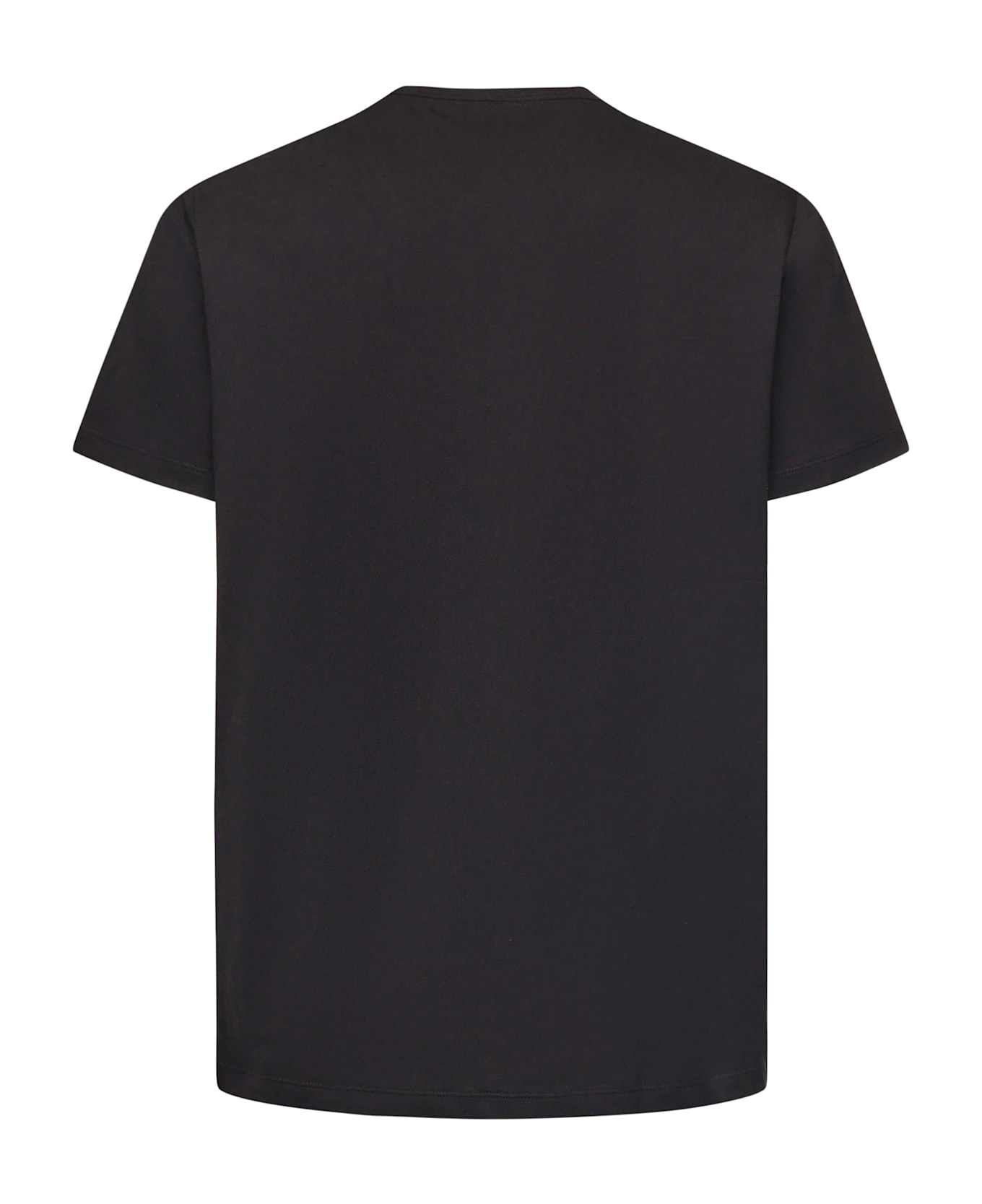 Sun 68 Cotton Pique T-shirt - Black