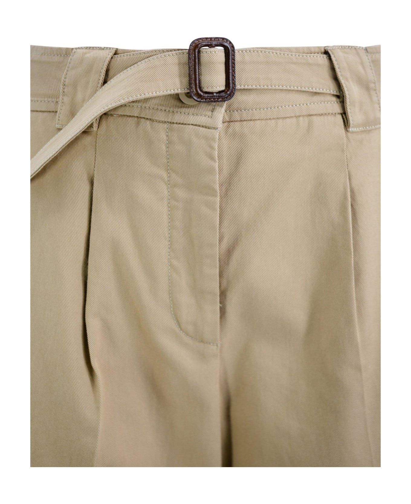 Weekend Max Mara Wide-fit Trousers - BEIGE