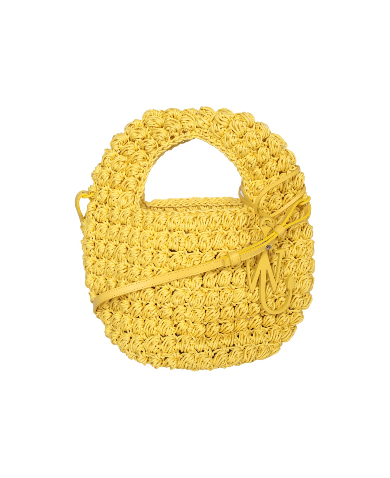 J.W. Anderson Popcorn Basket Yellow Large Bag - Yellow
