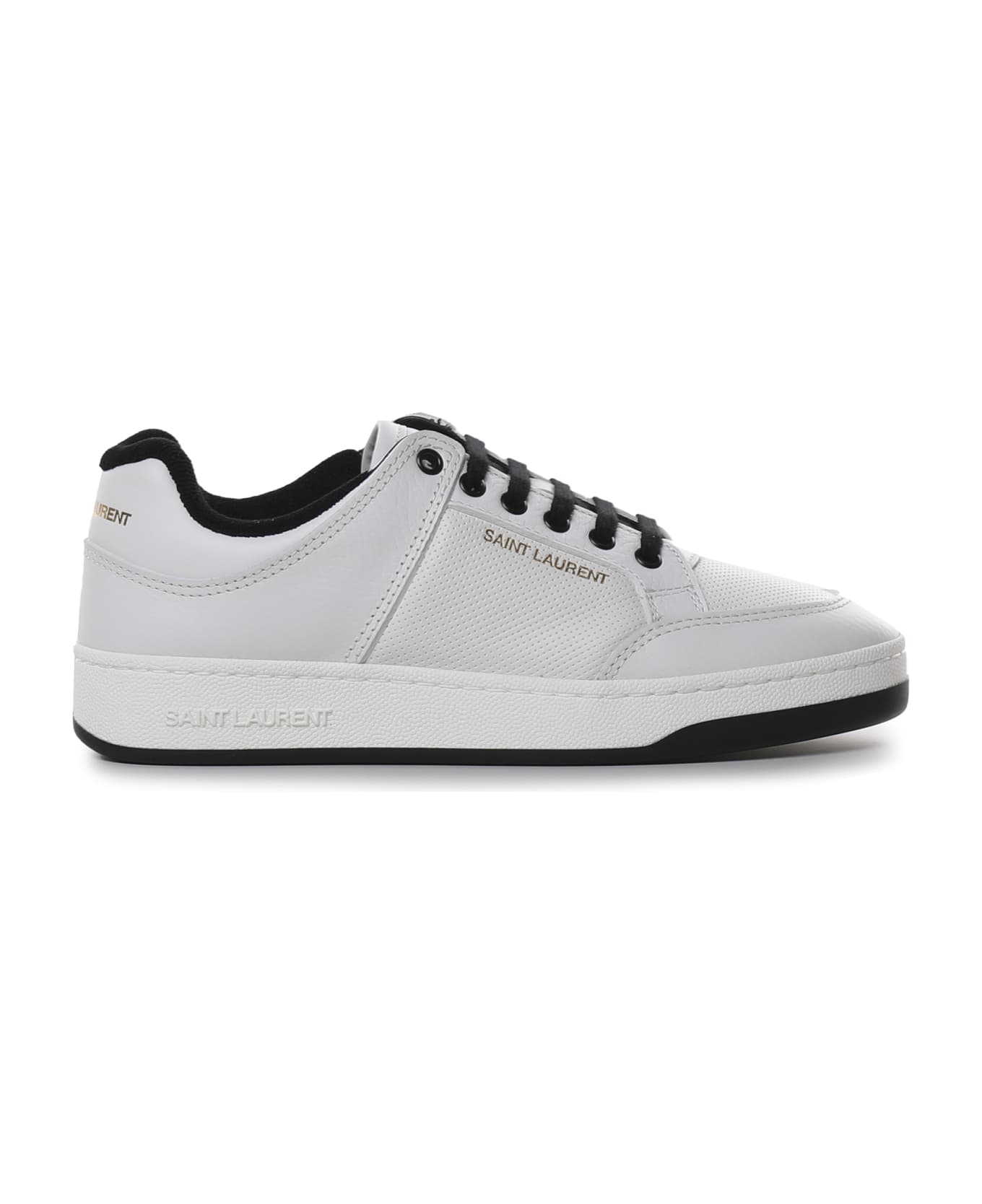 Saint Laurent Low Sneakers - White