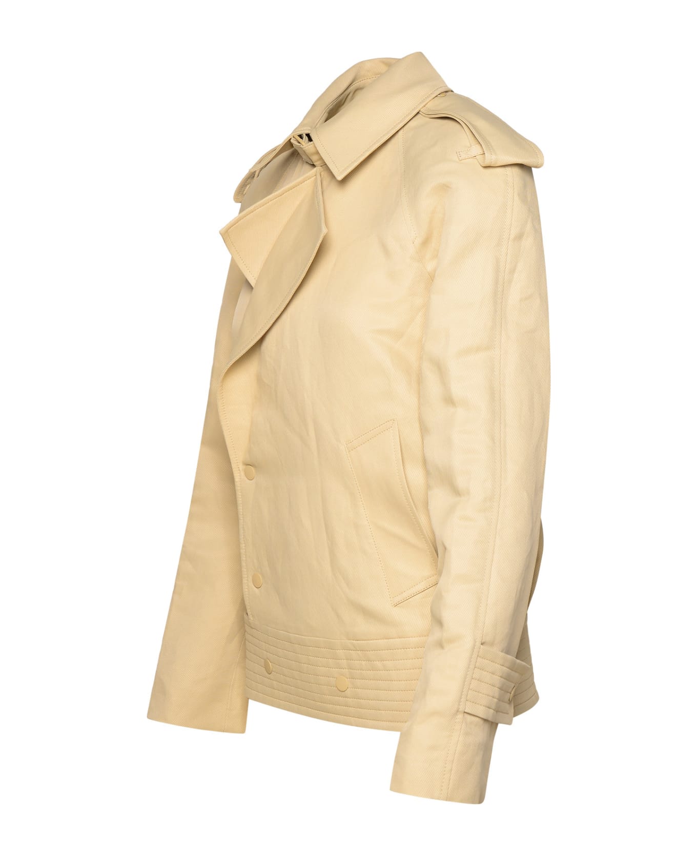 Burberry Beige Paper-fibre Blend Jacket - NEUTRALS ジャケット