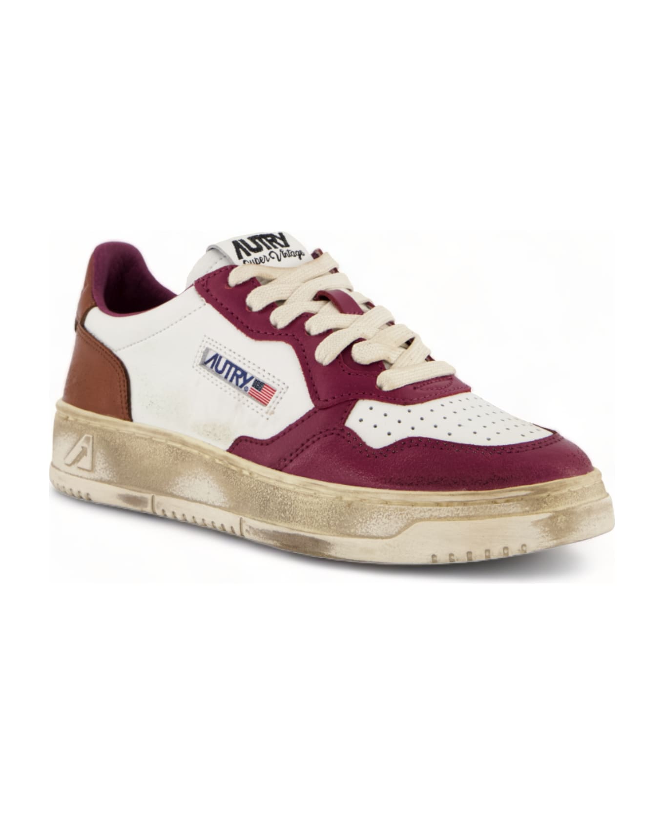 Autry Sup Vint Low Leat Leat - Rspryrd Cshl