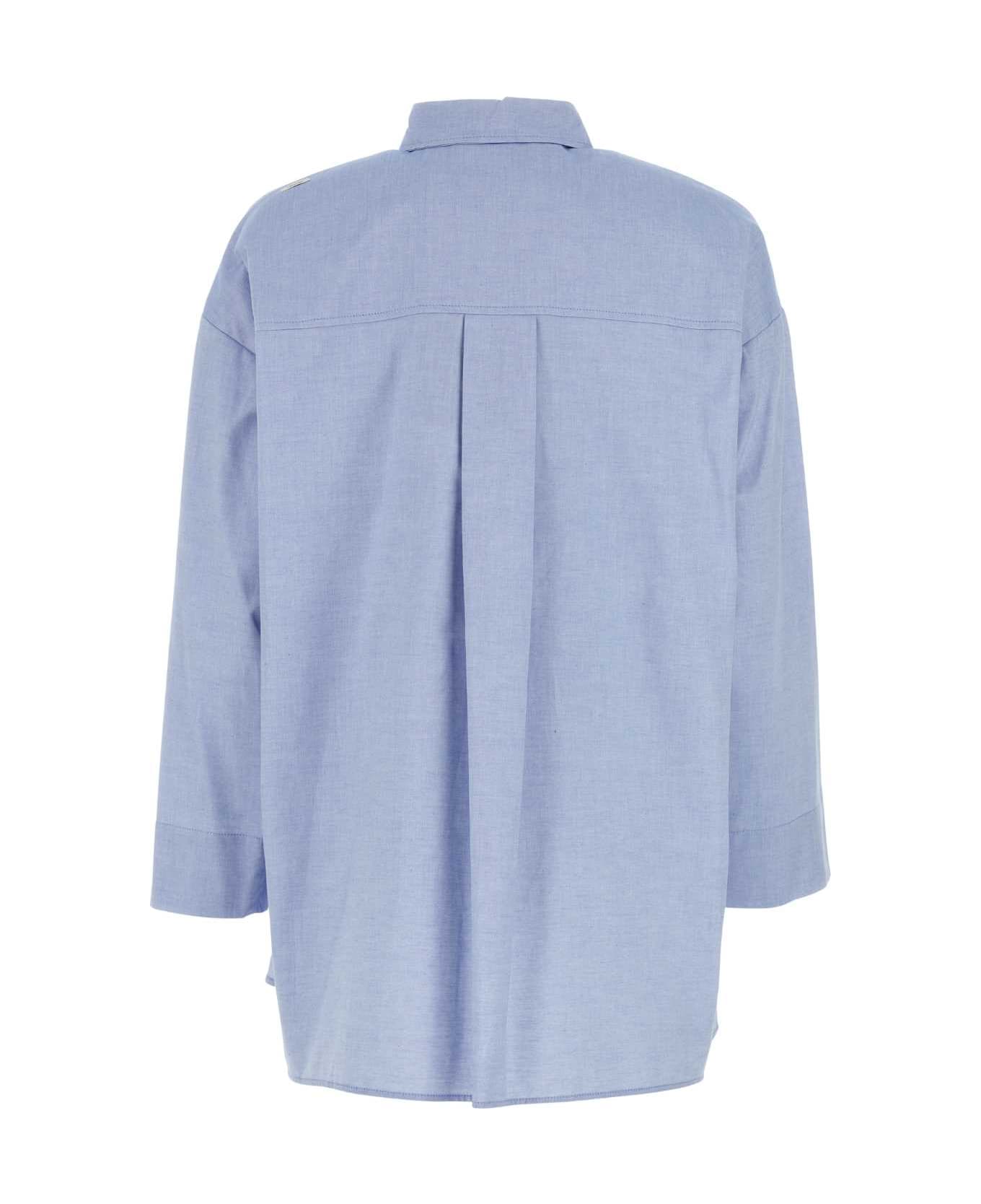 'S Max Mara Light-blue Cotton Sylvie Shirt - 001