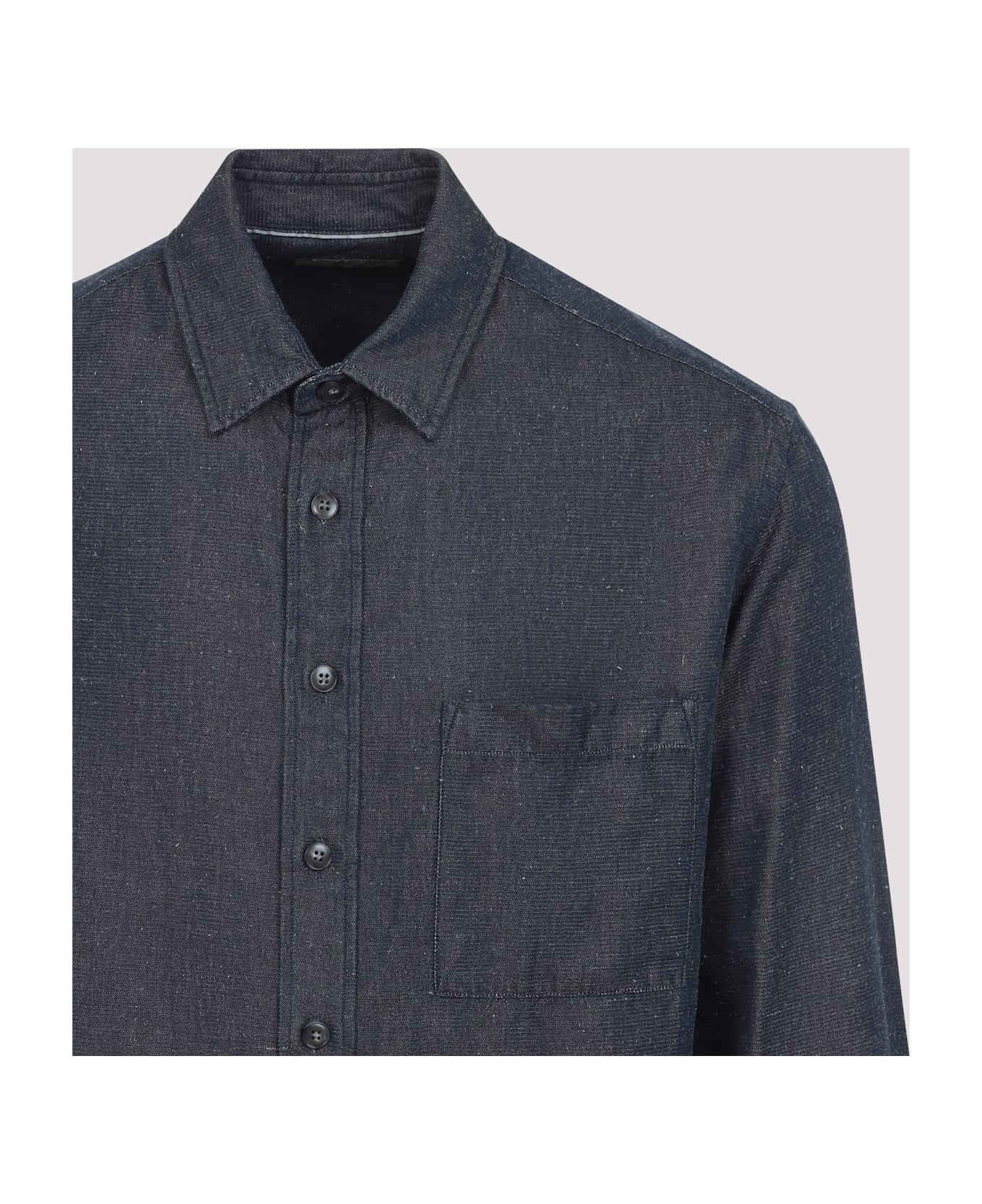 Canali Denim Shirt - Denim