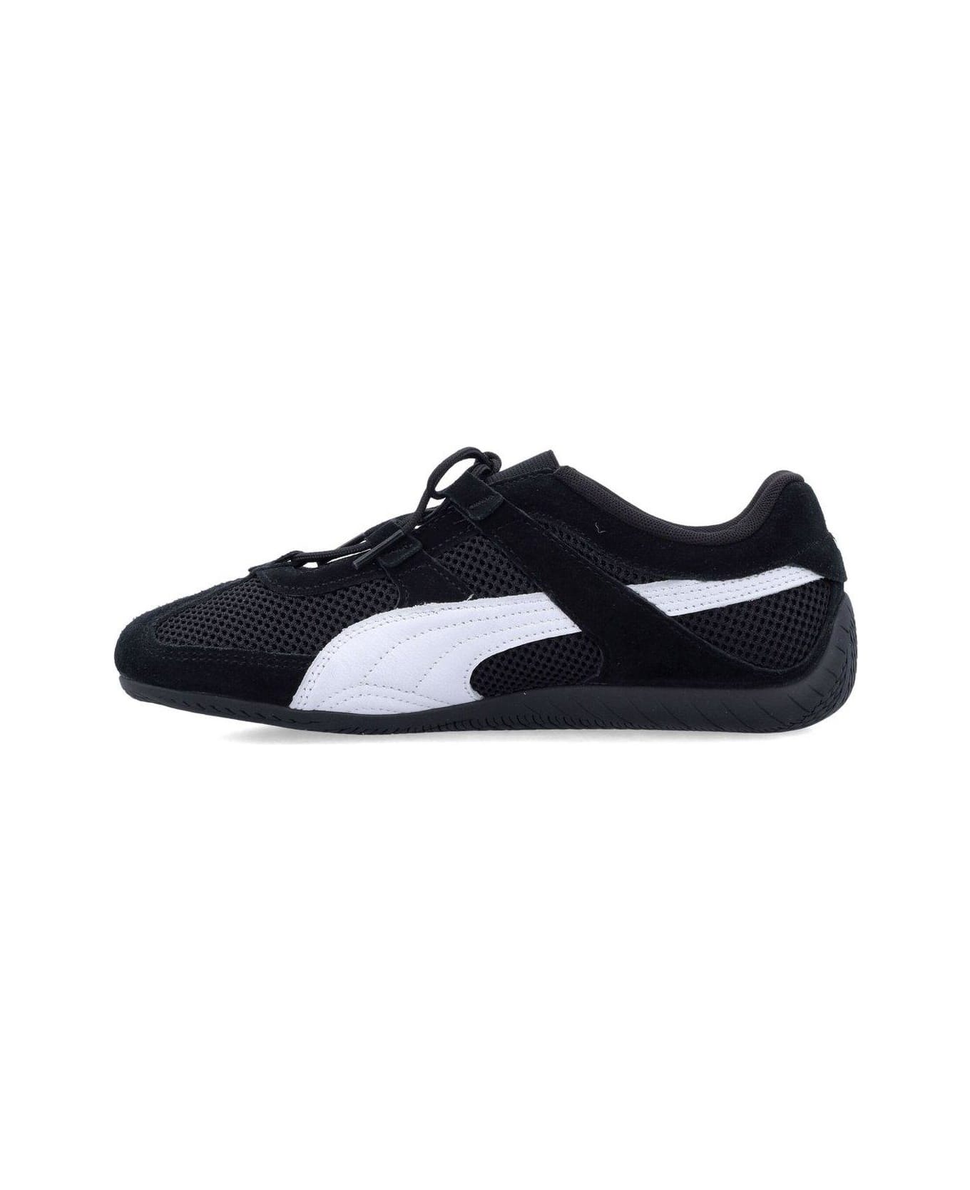 Puma Speedcat Go Lace-up Sneakers - Black White