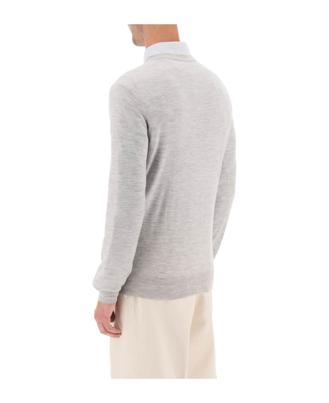 Brunello Cucinelli Cashmere Sweater - CIOTTOLO BROWN (Grey)