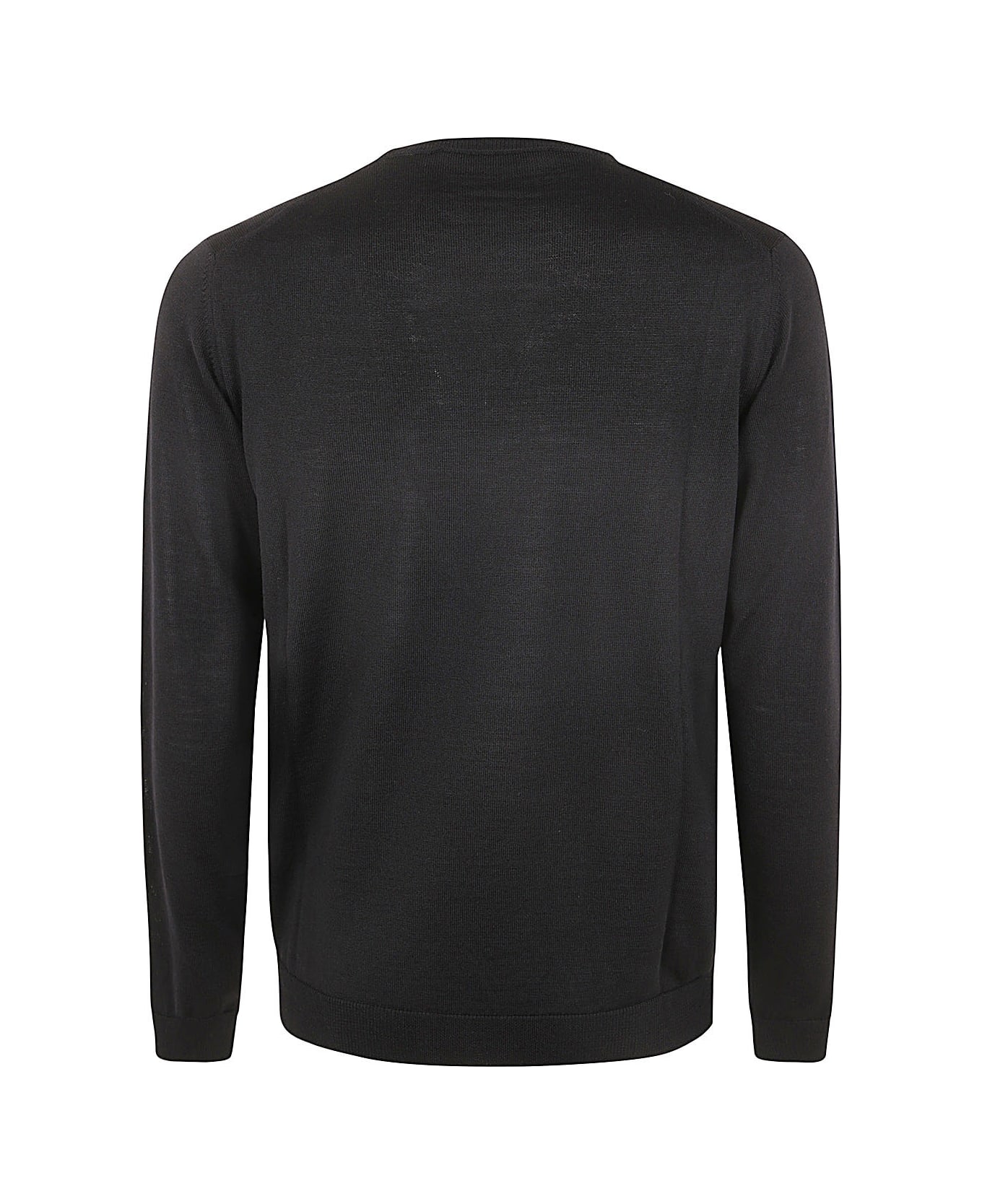 Nuur Round Neck Pullover - Black