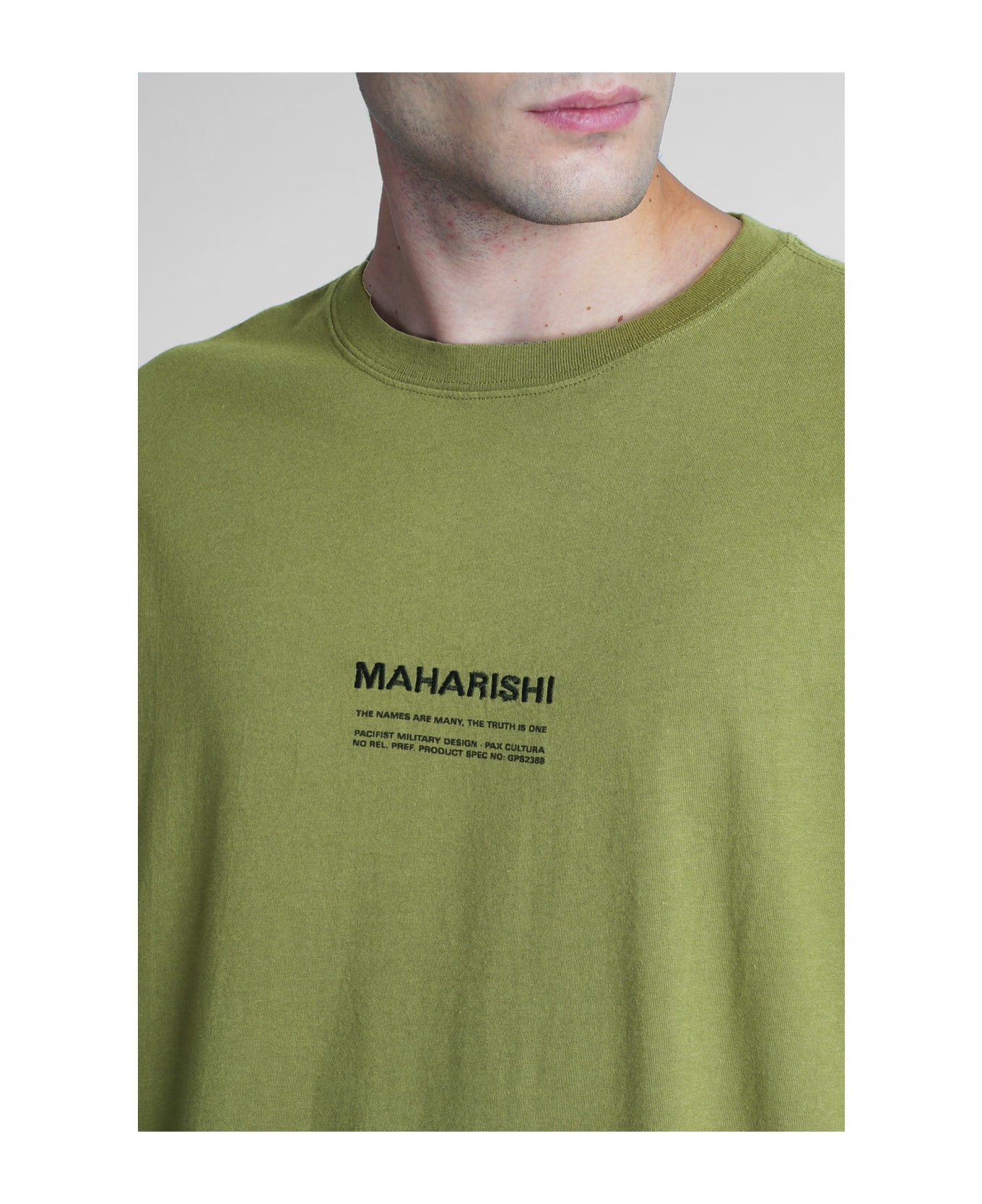 Maharishi T-shirt In Green Cotton - green