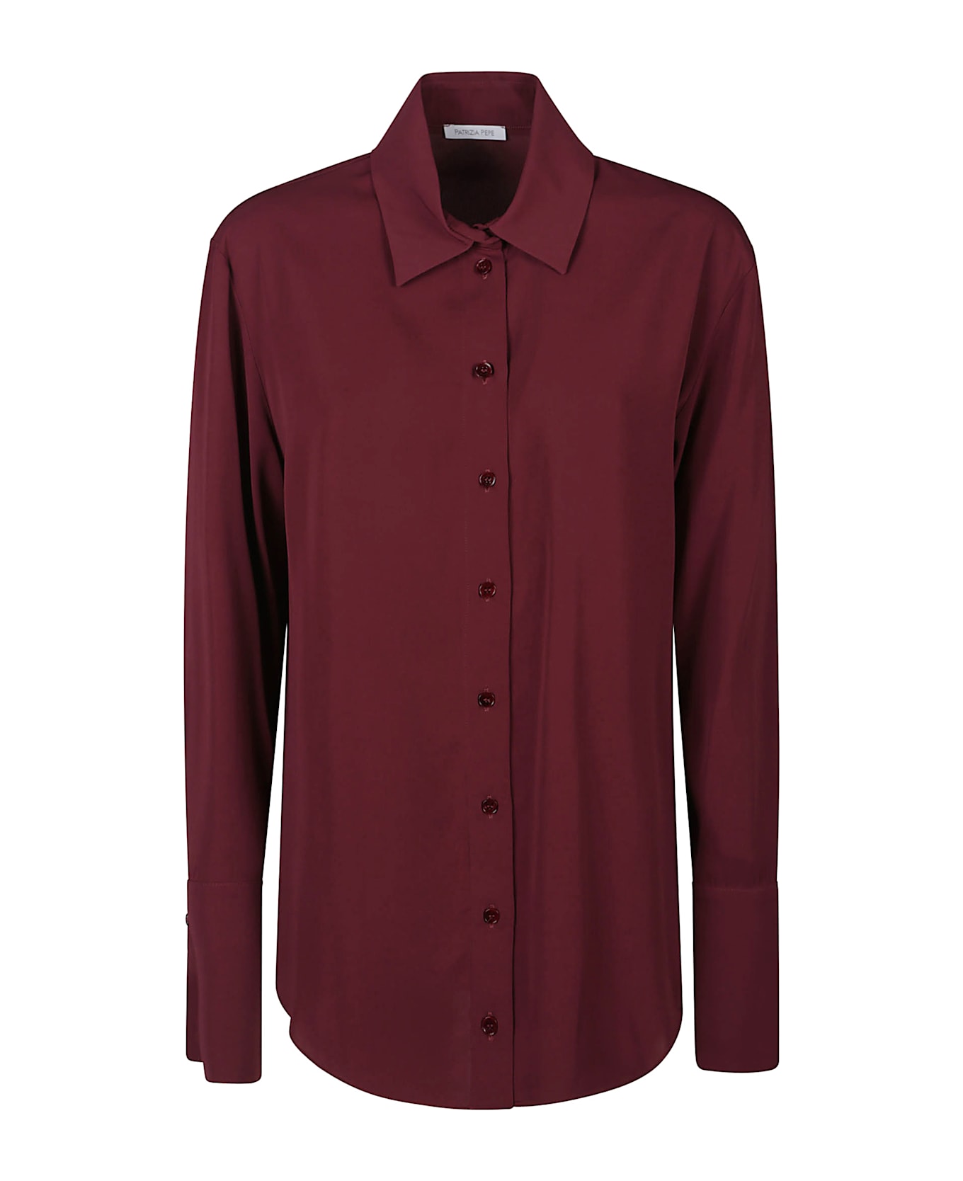 Patrizia Pepe Essential Shirt - Plum Elixir