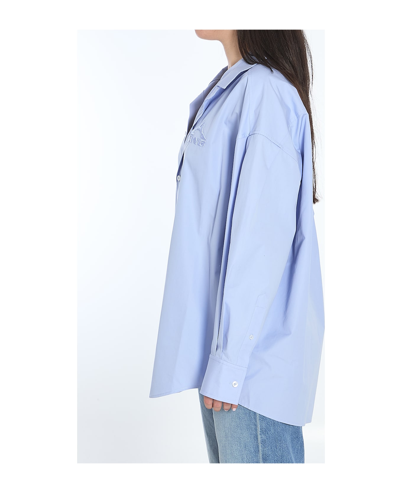 Alexander Wang Oversized Shirt - BLUE