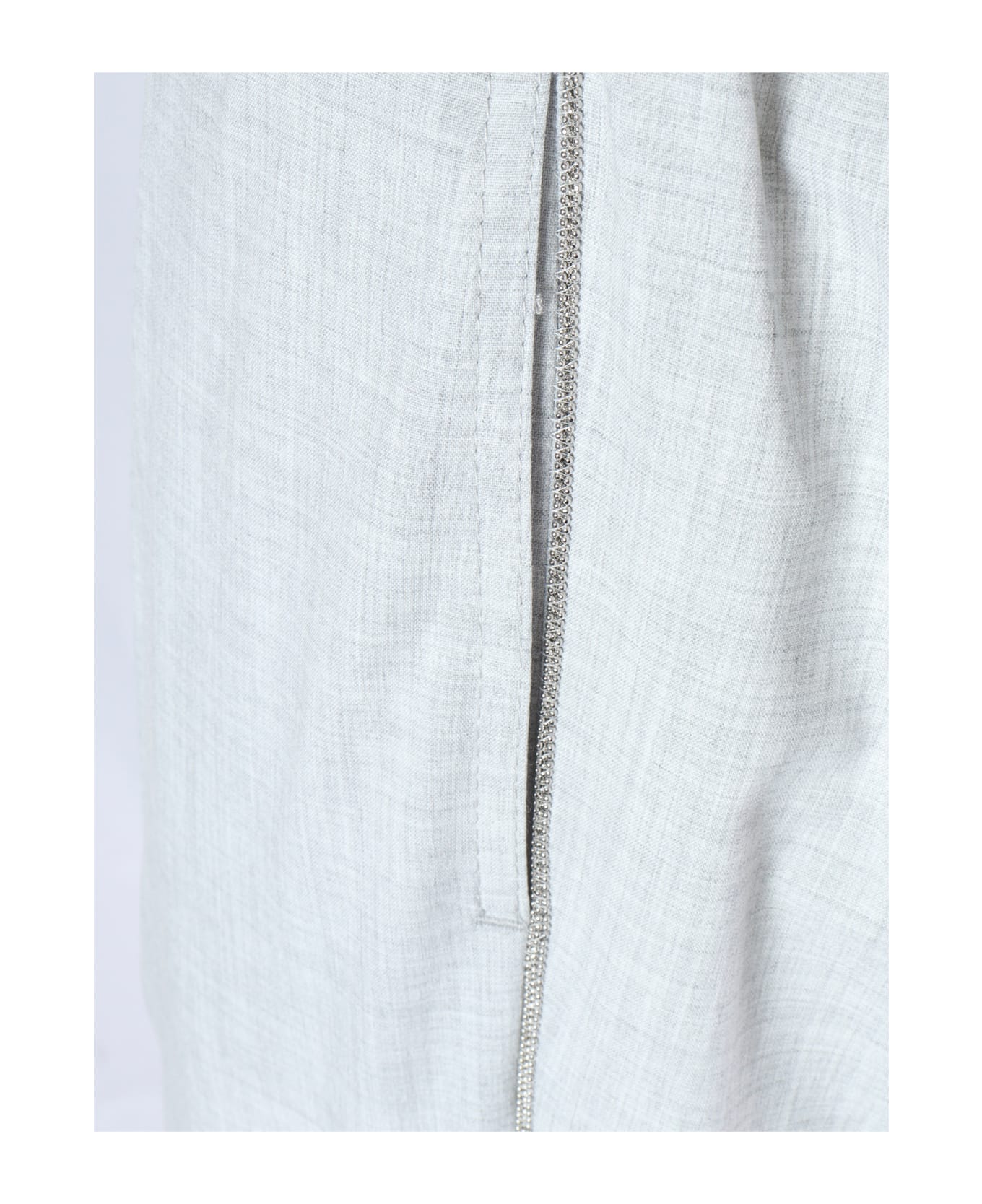 Peserico Gray Trousers - GREY