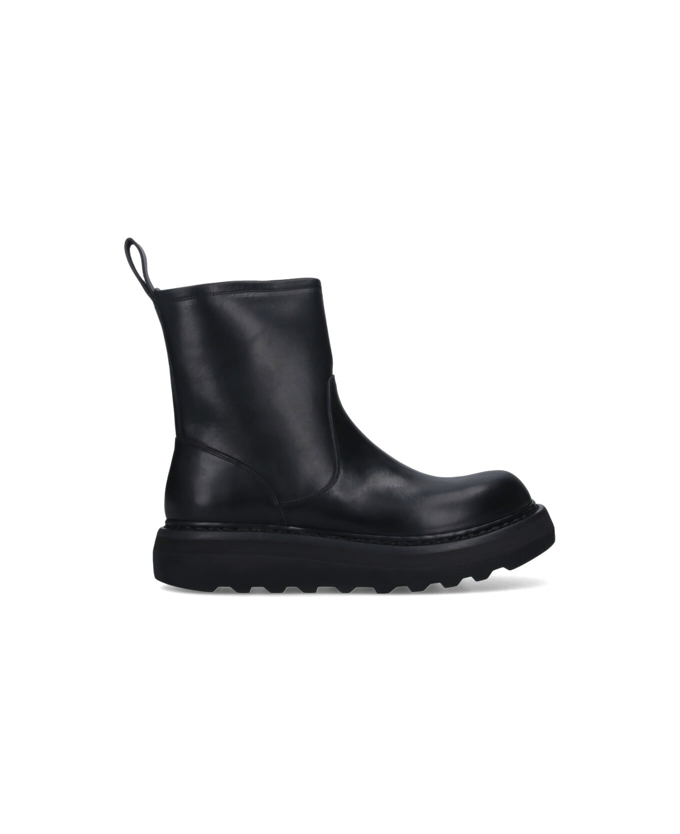 Premiata Platform Ankle Boots - Black  