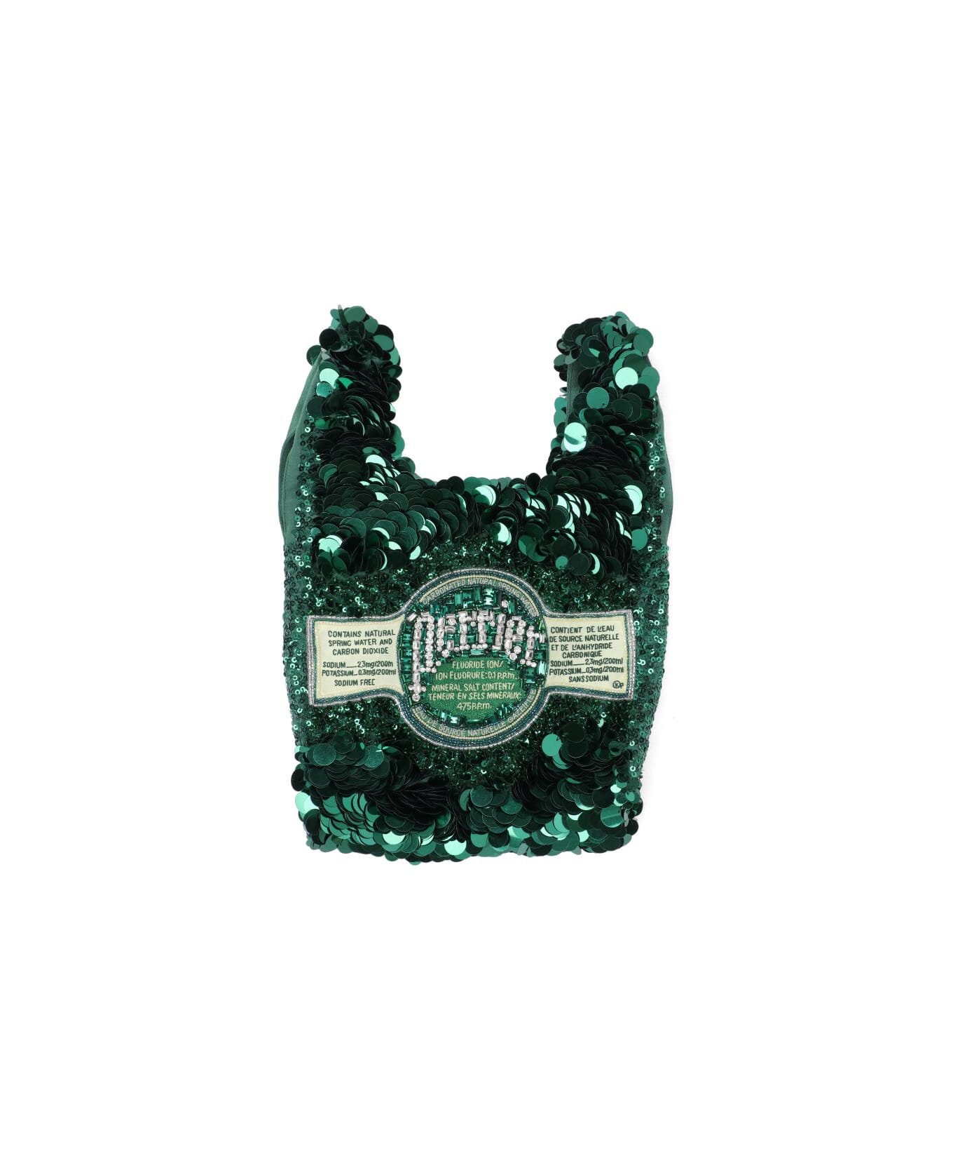 Anya Hindmarch Mini Tote Bag "perrier" - Green