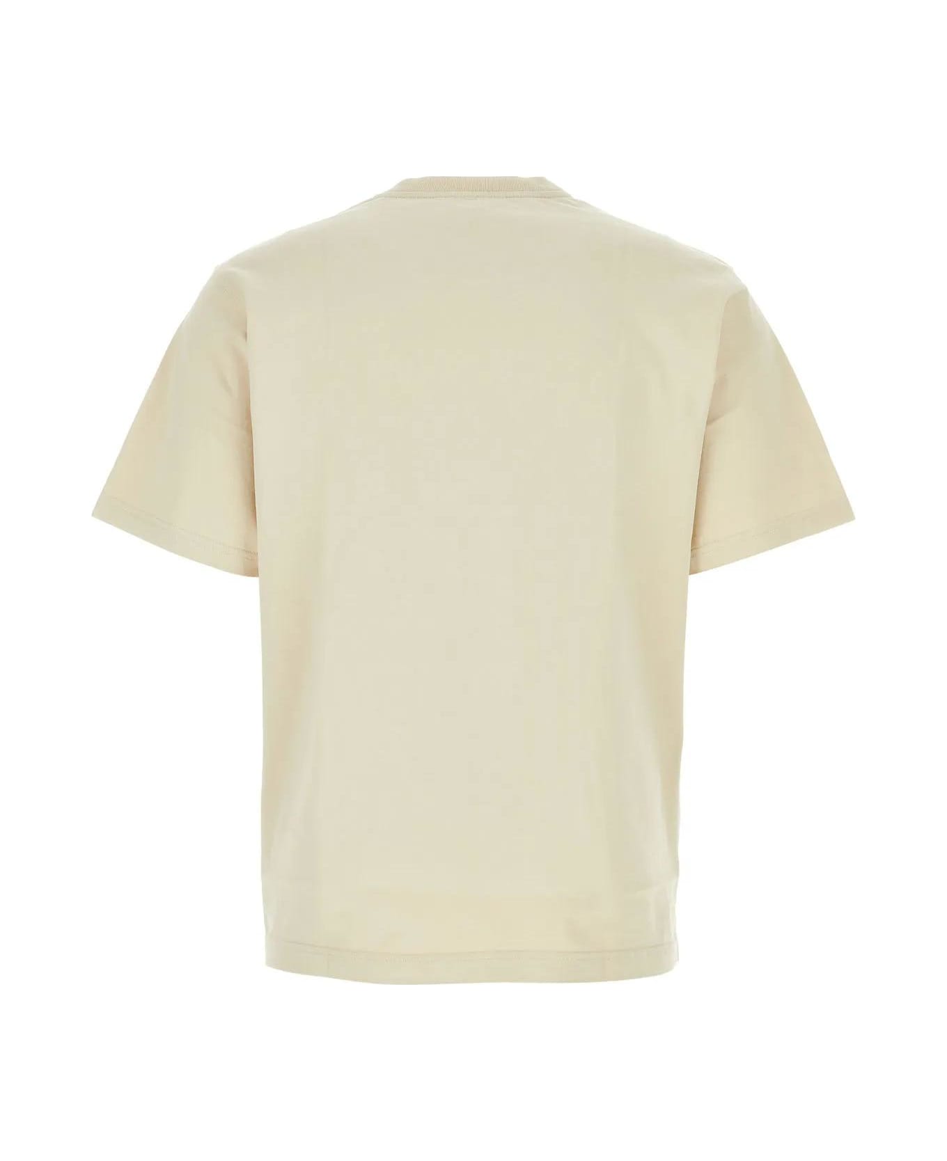 Dolce & Gabbana Sand Cotton T-shirt - Beige