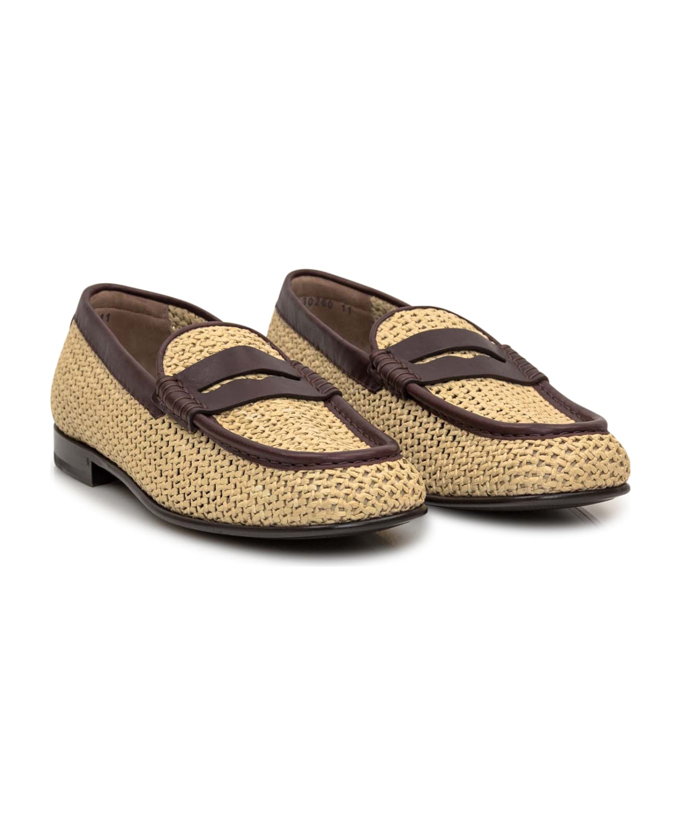 Dolce & Gabbana Macramé Slipper - NATURALE/CACAO