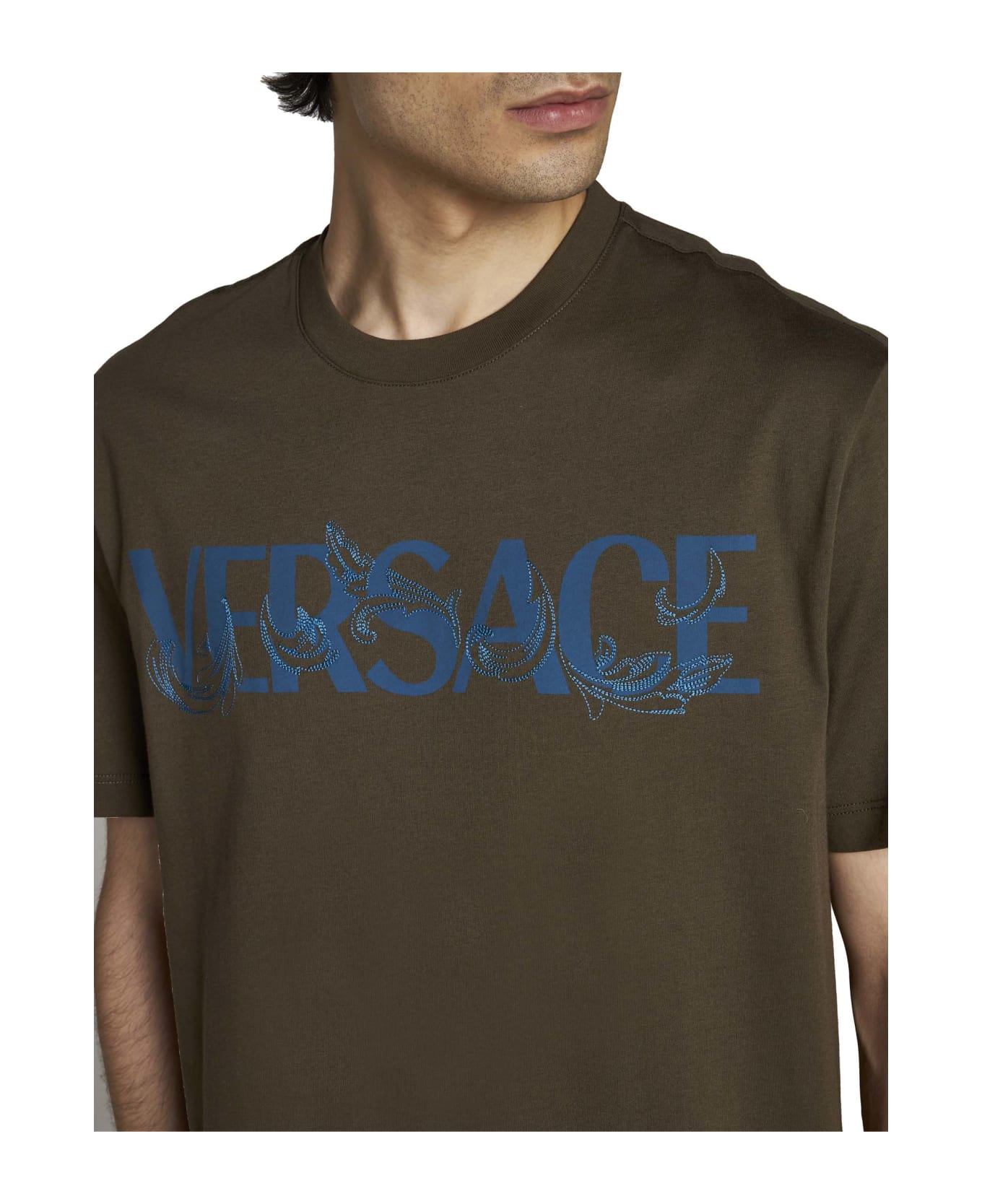 Versace T-shirt - Winter green
