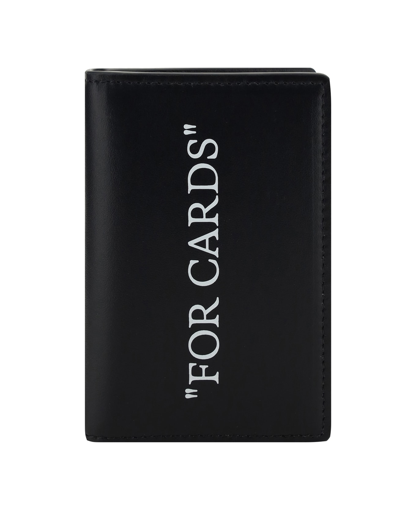 Off-White Card Holder - Black White 財布