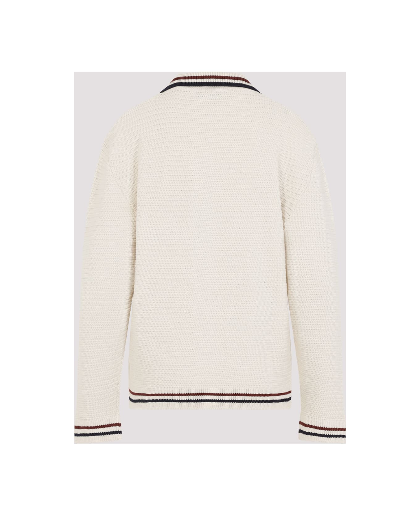 Miu Miu Cotton Cardigan - Naturale
