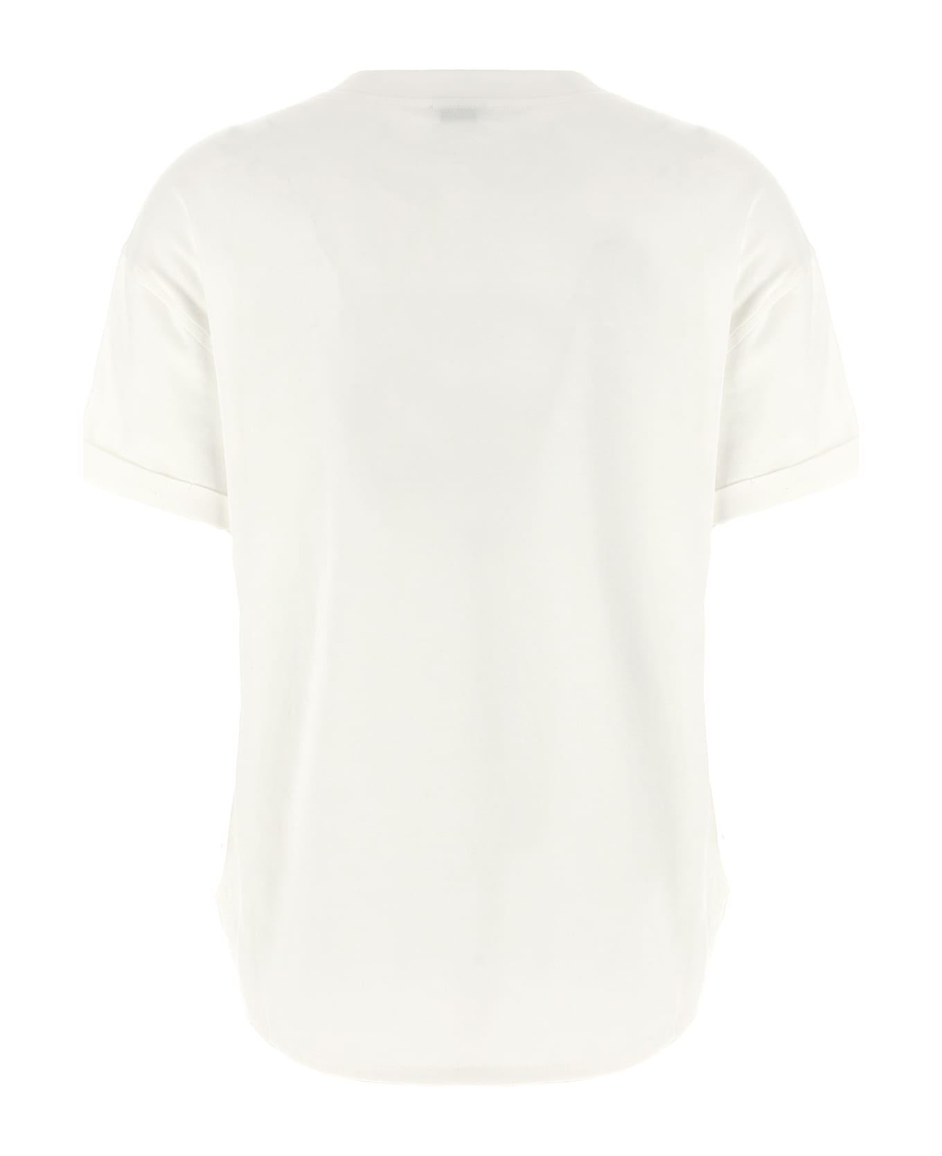 Brunello Cucinelli T-shirt Monile - White