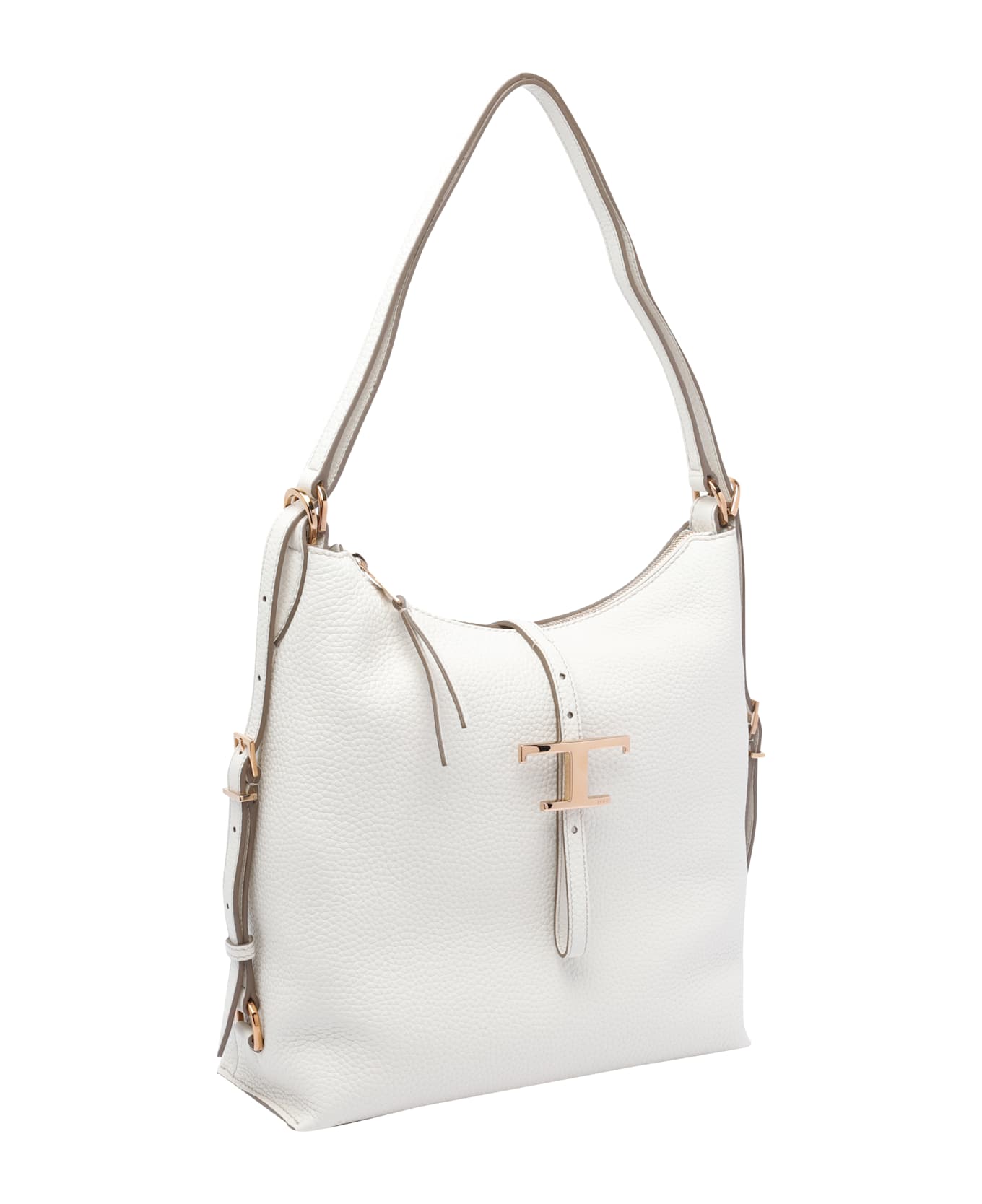 Tod
s T Timeless Shoulder Bag - White